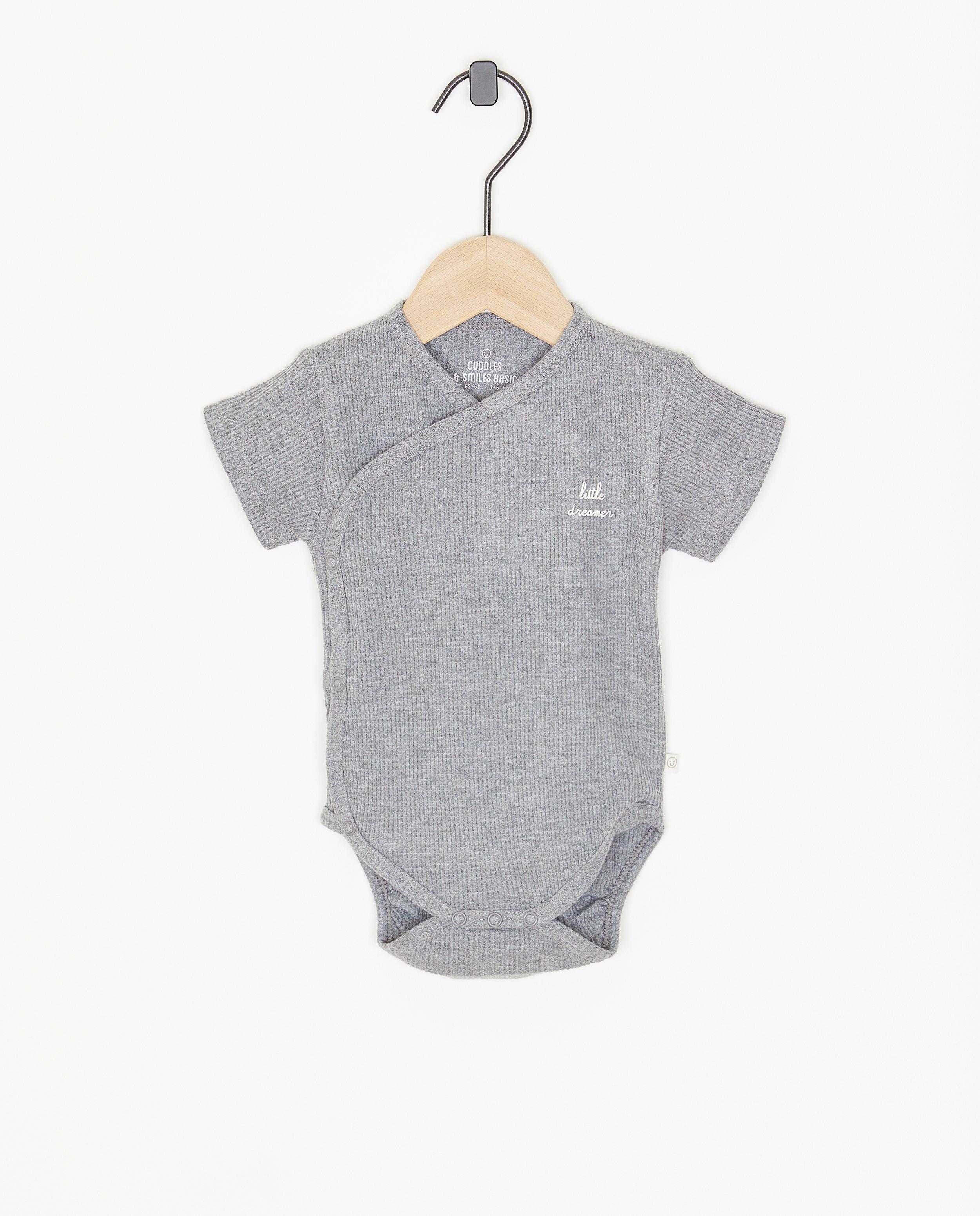 Romper met overslag - null - Newborn 50-68