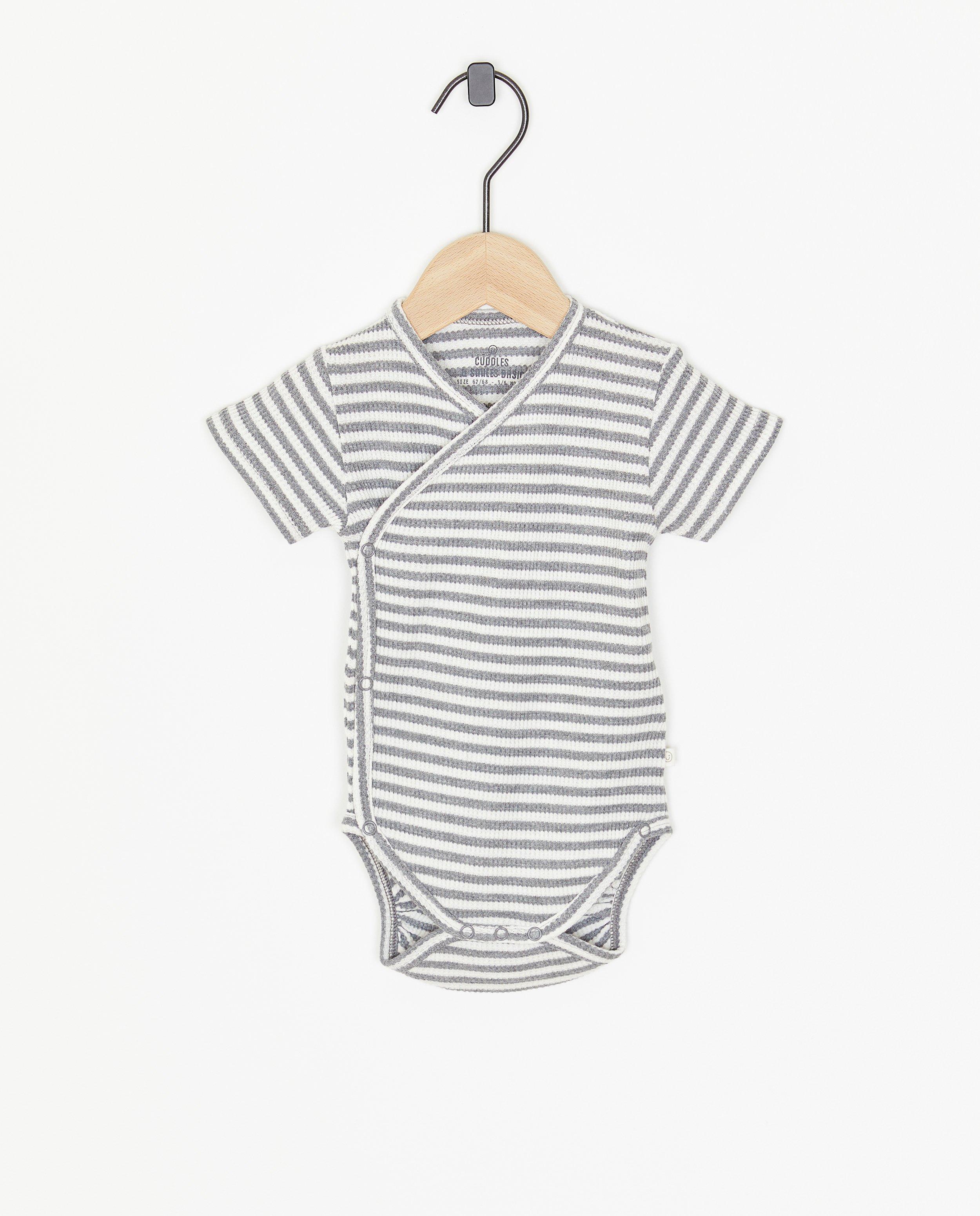 Romper met overslag - null - Newborn 50-68