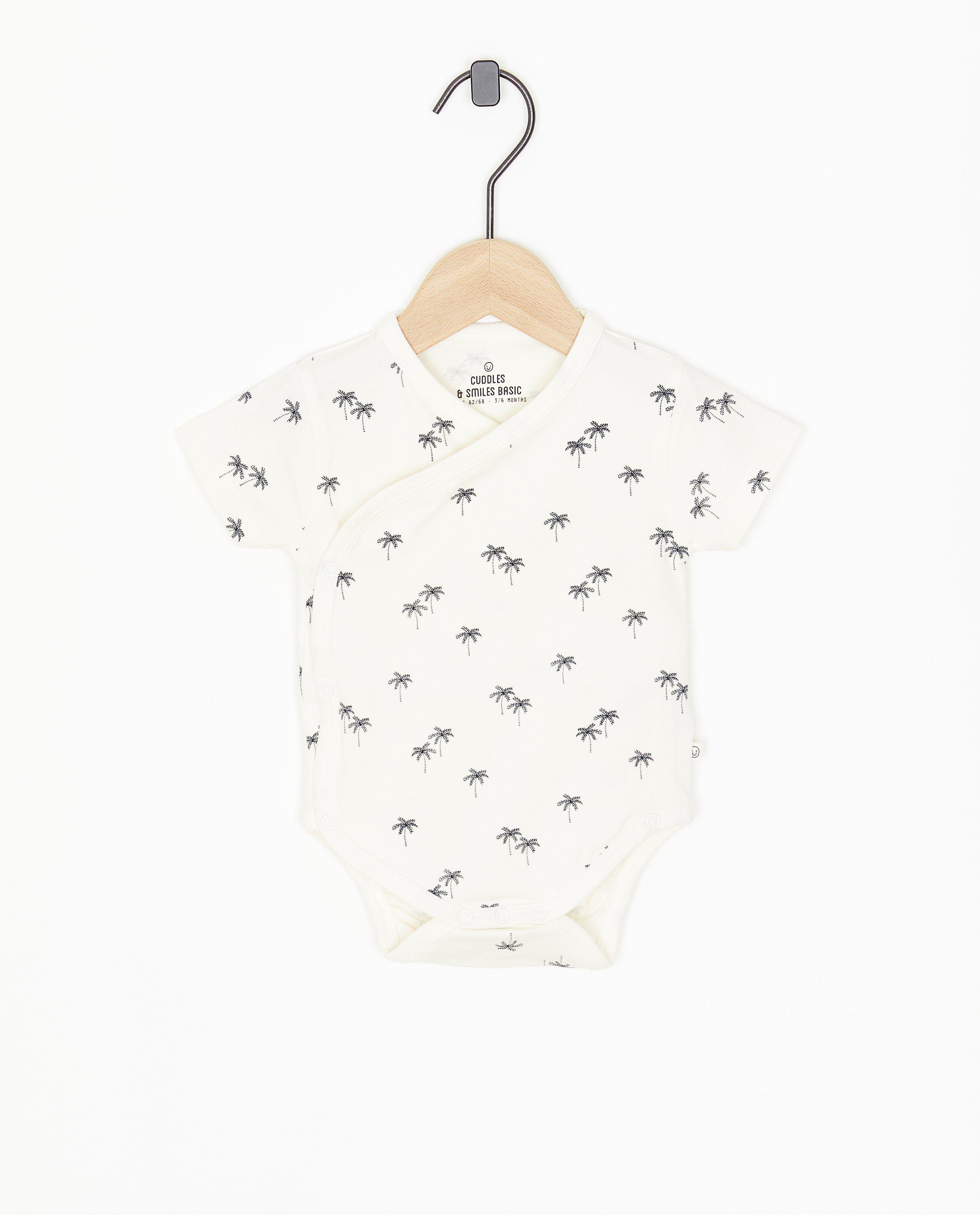 Romper met overslag - null - Newborn 50-68