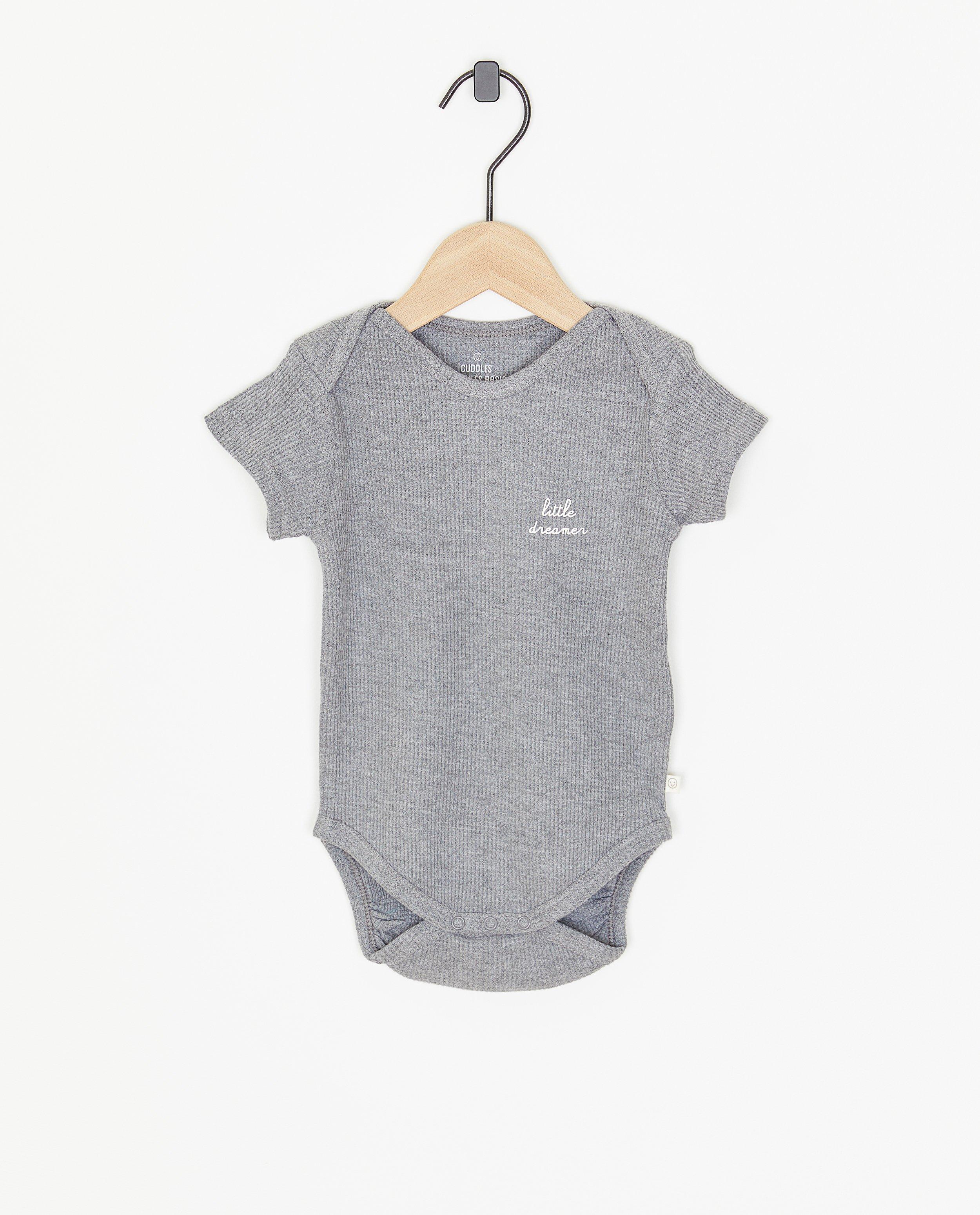 Onesies - Romper met wafelstructuur