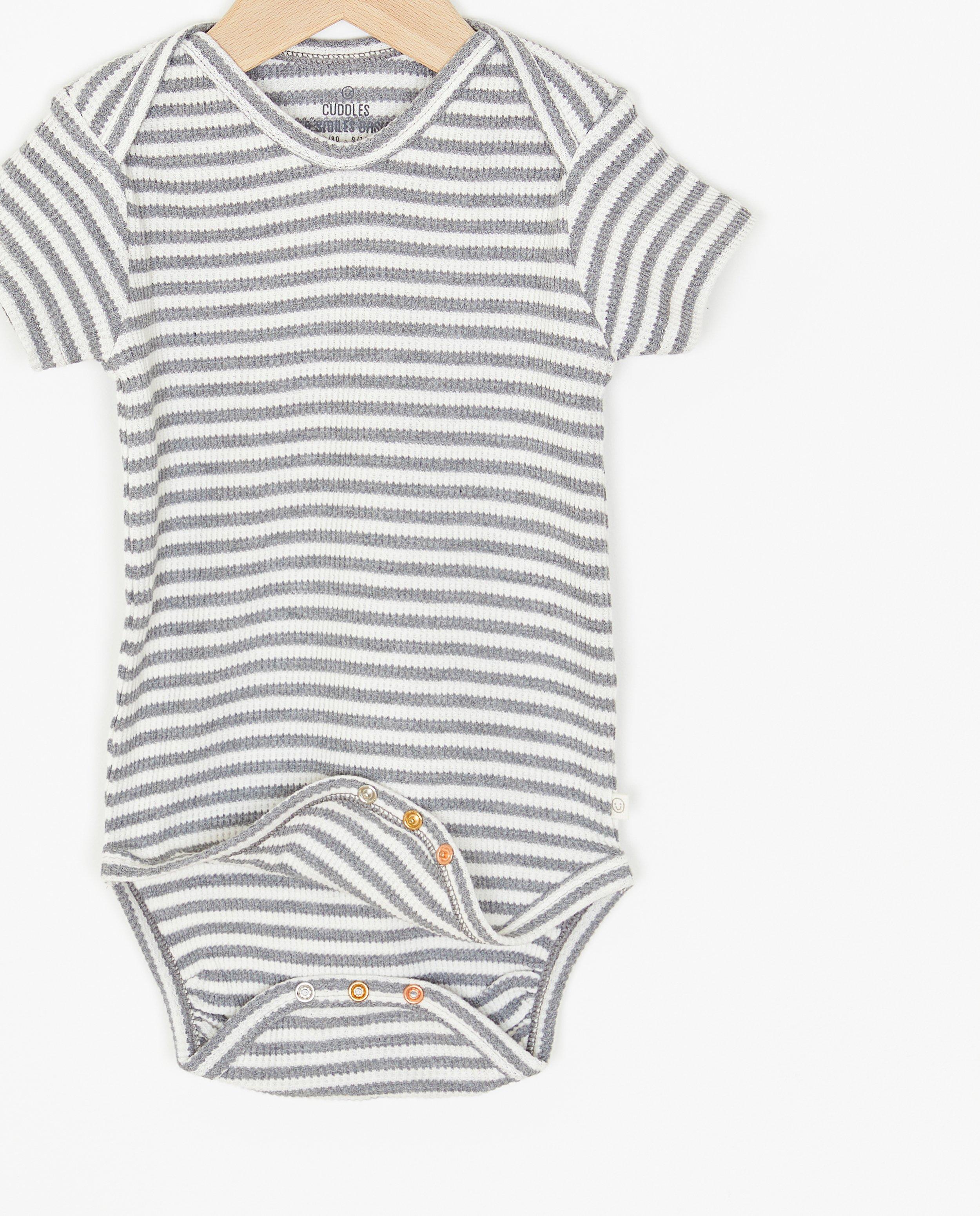 Onesies - Romper met wafelstructuur