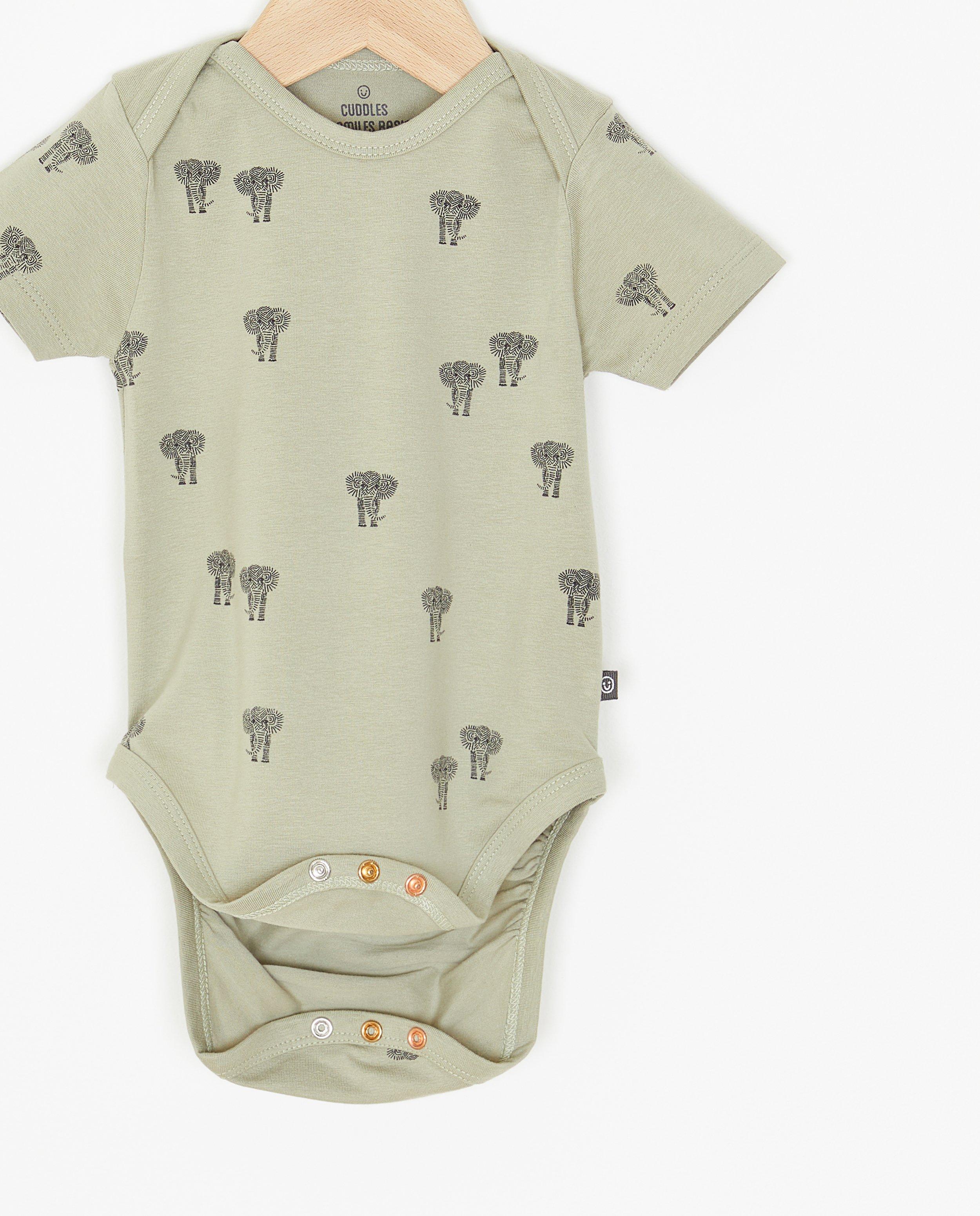 Onesies - Romper met olifantprint