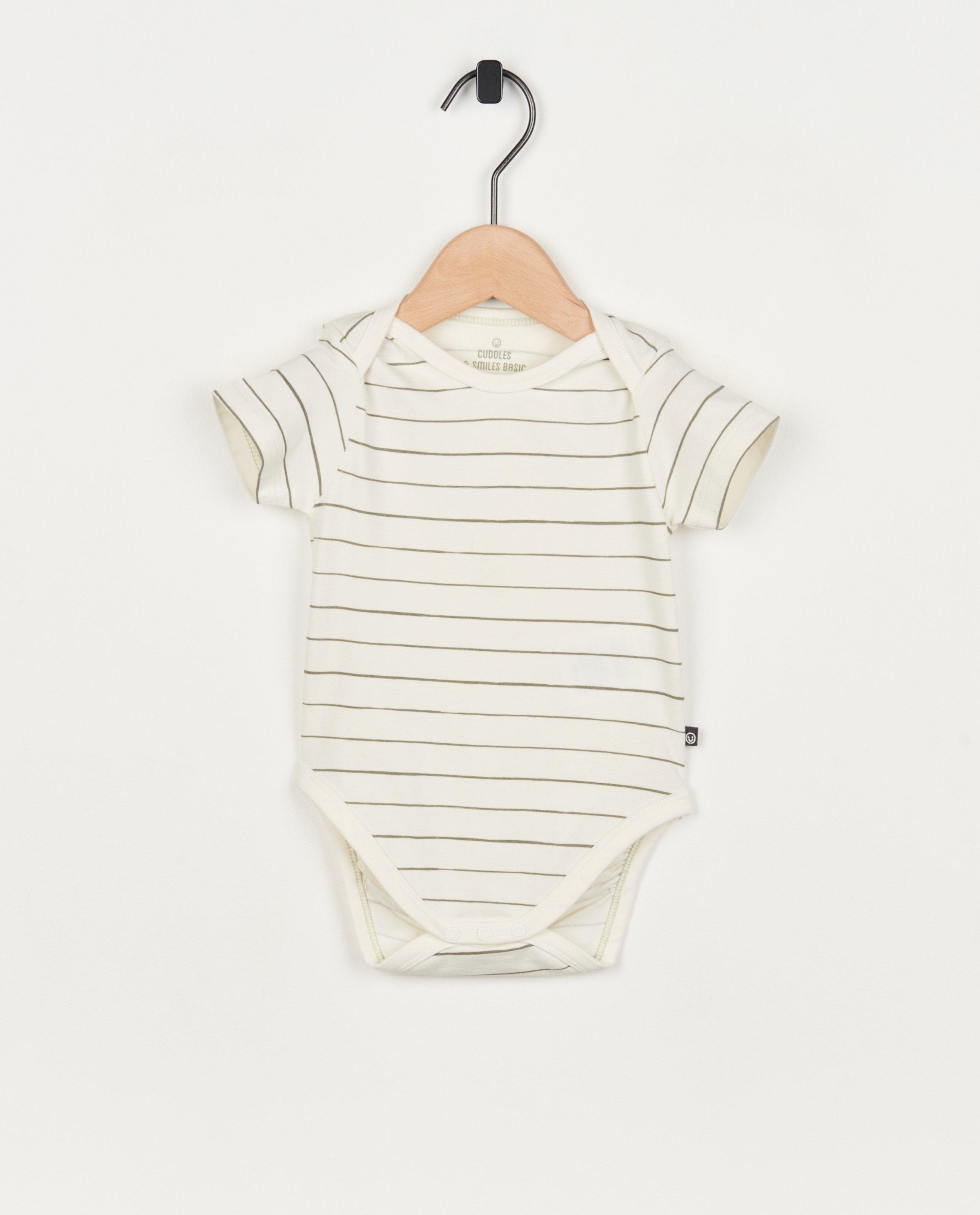 Romper met strepenprint - null - Cuddles and Smiles
