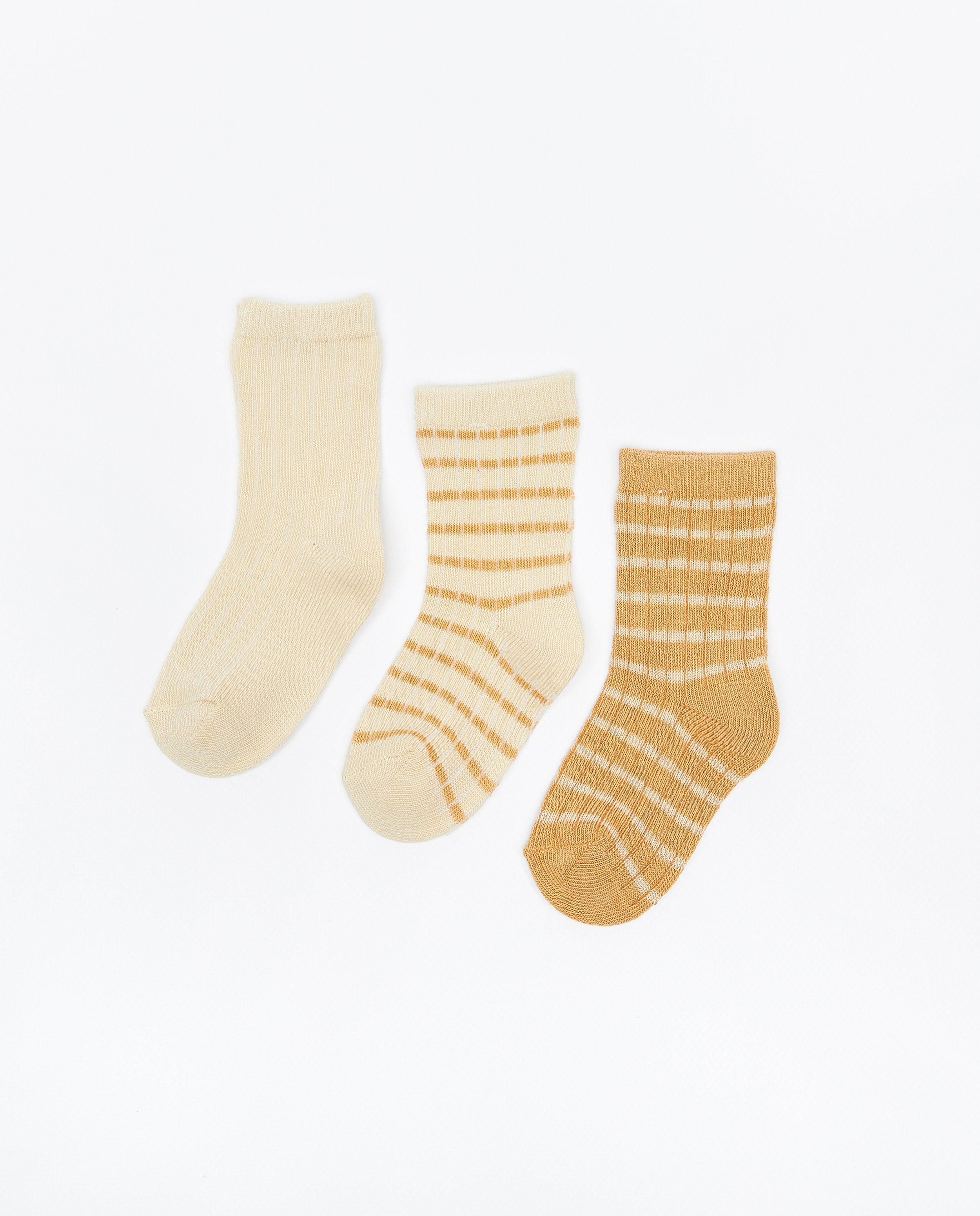 Lot de 3 paires de chaussettes pour bébés - null - Cuddles and Smiles