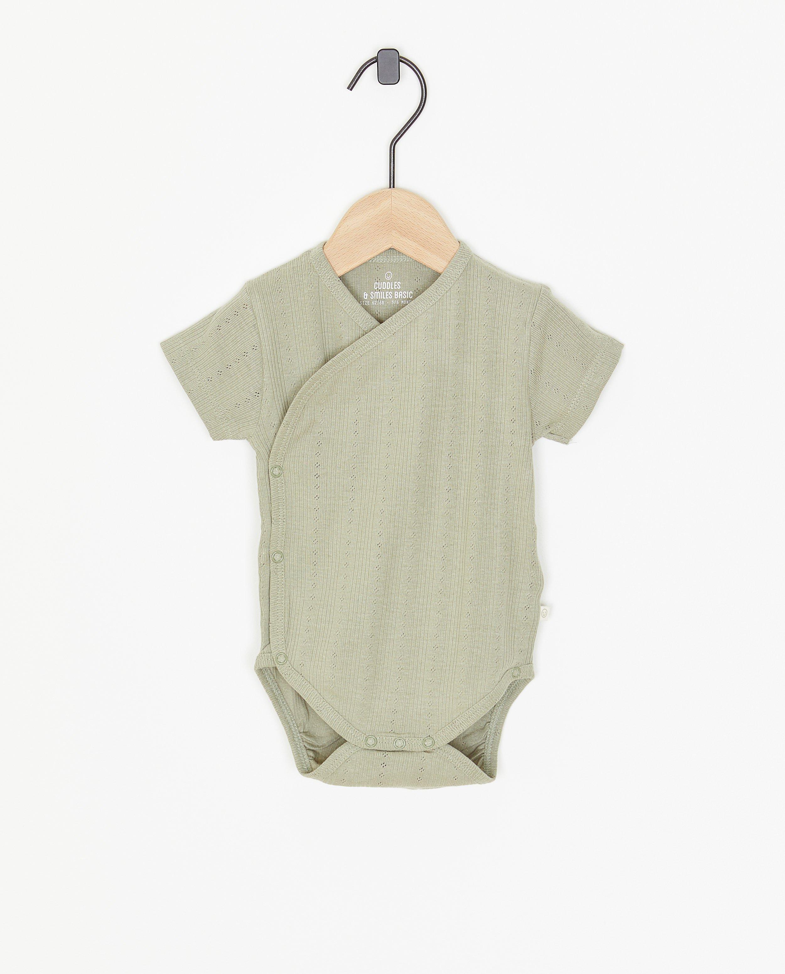 Romper met overslag - null - Newborn 50-68