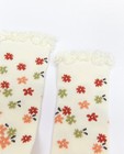 Chaussettes - Chaussettes avec des petites fleurs