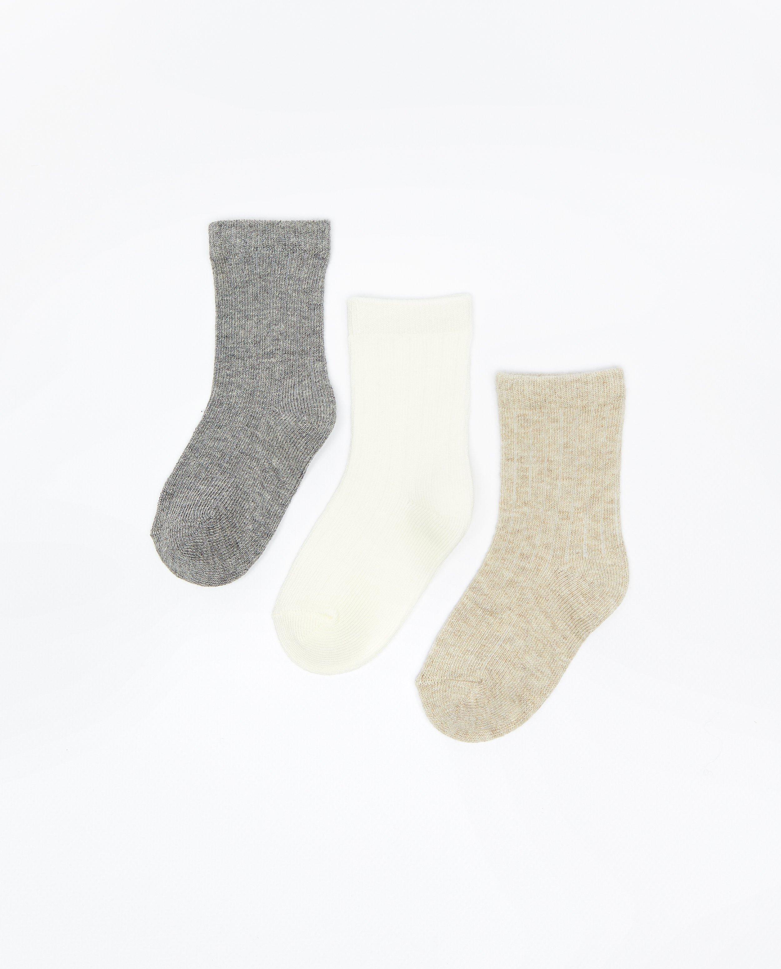 Lot de 3 paires de chaussettes pour bébés - null - Cuddles and Smiles