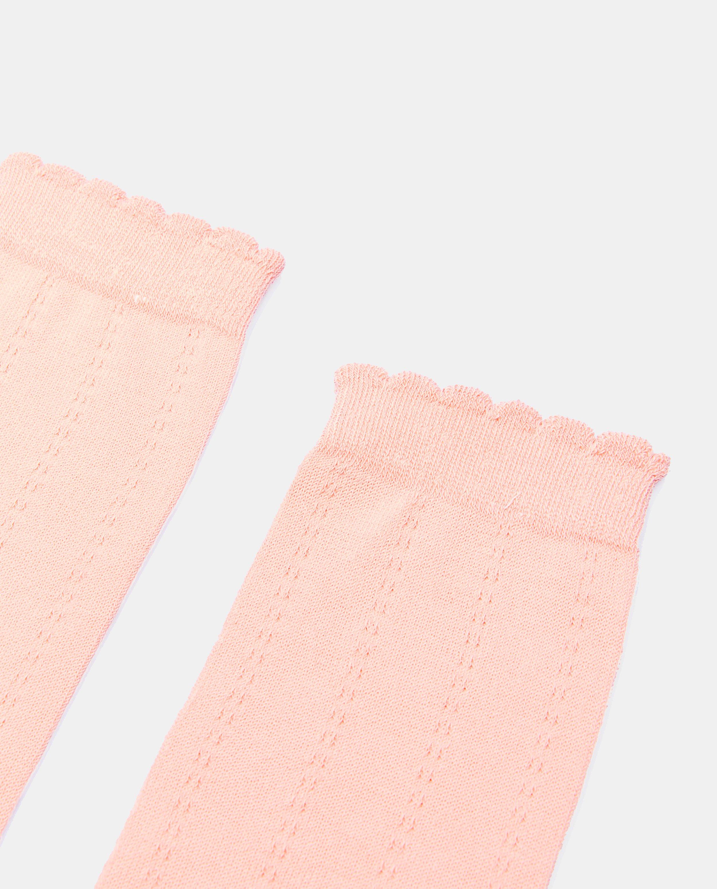 Chaussettes - Chaussettes roses, Communion