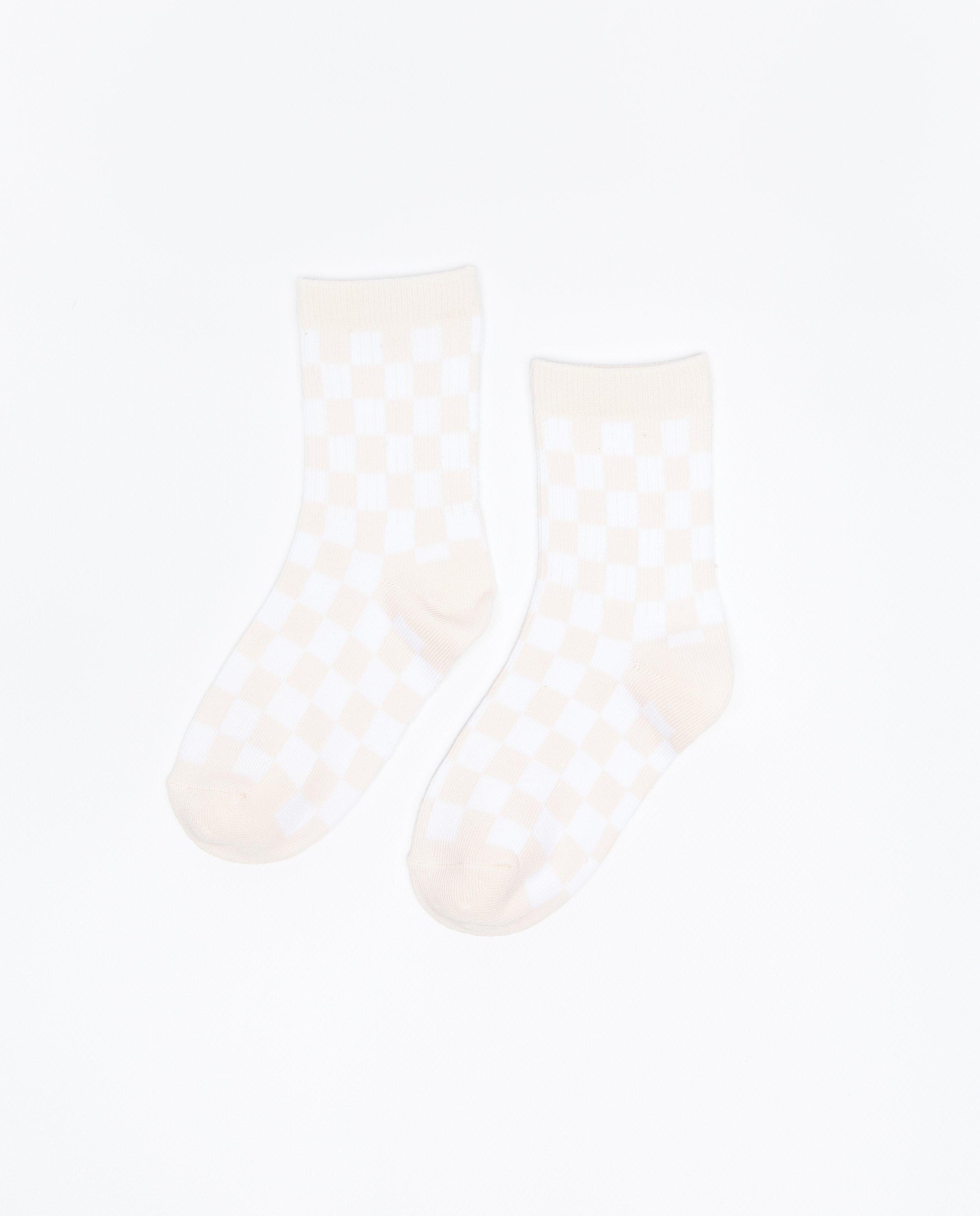 Kousen met ruitpatroon - null - Besties
