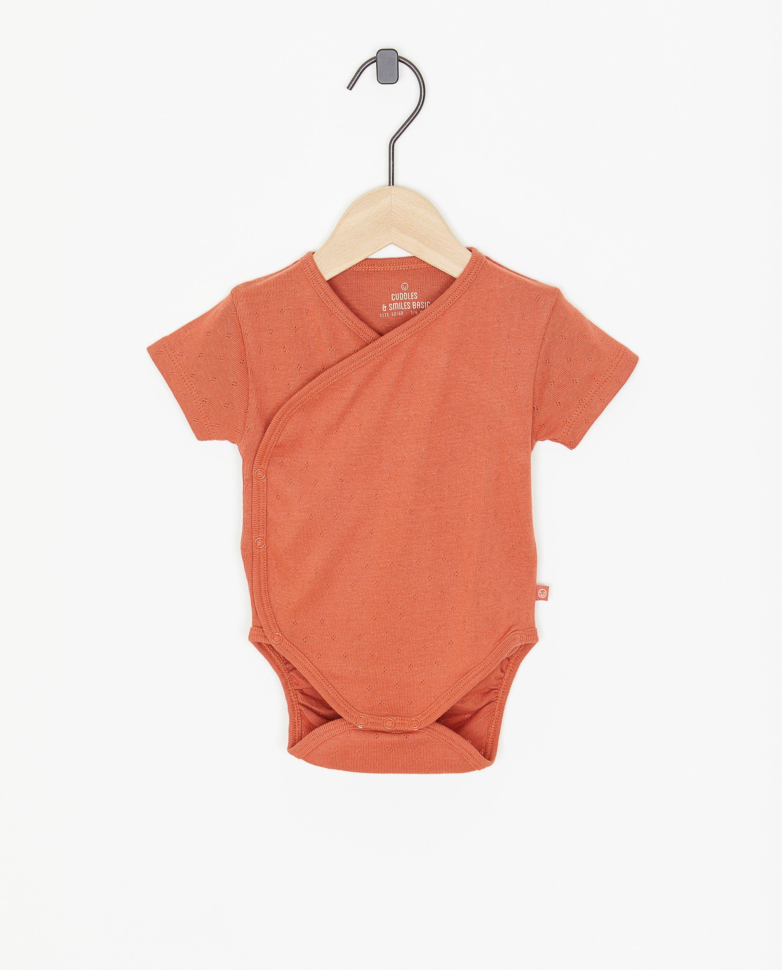 Romper met overslag - null - Newborn 50-68