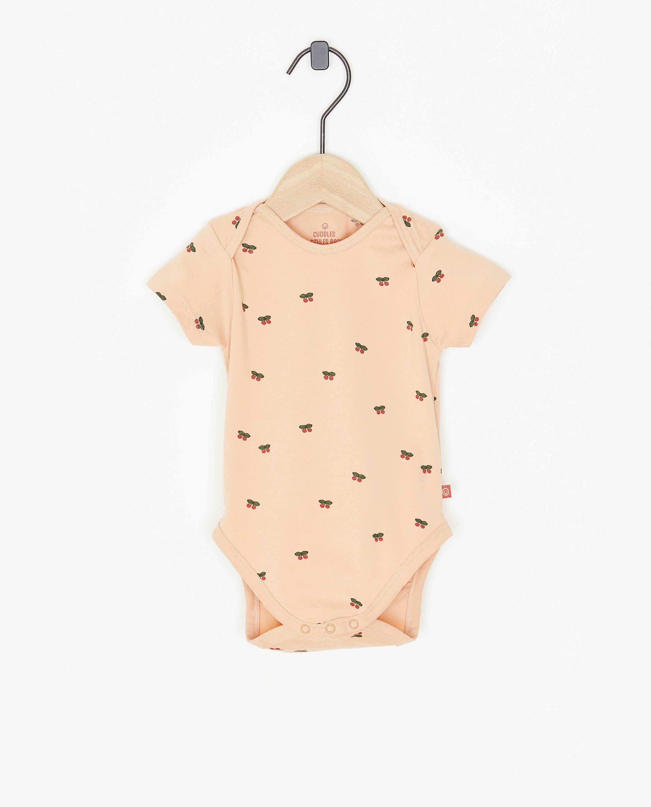 Romper met kersenprint - null - Cuddles and Smiles