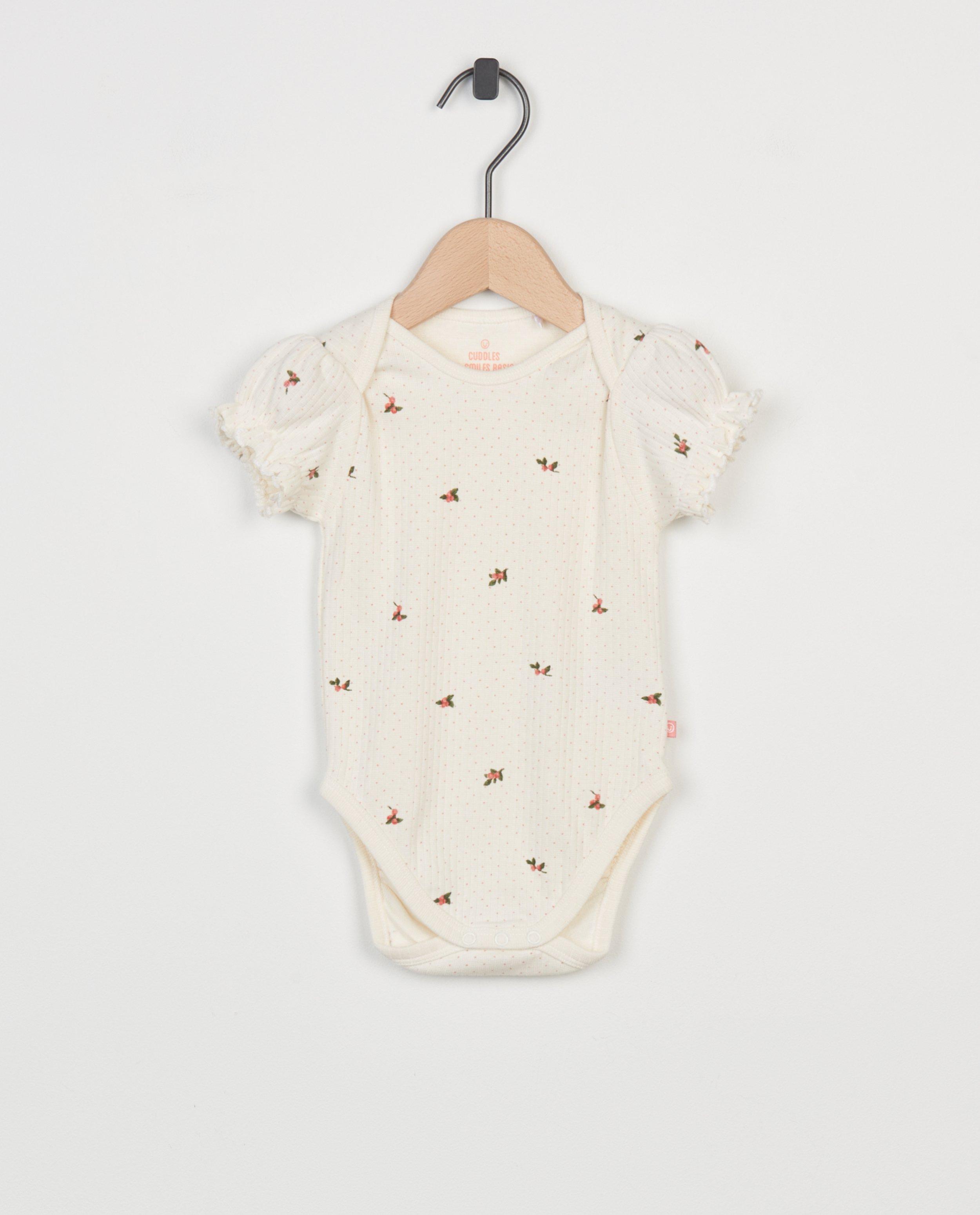 Romper met pofmouwtjes - null - Cuddles and Smiles