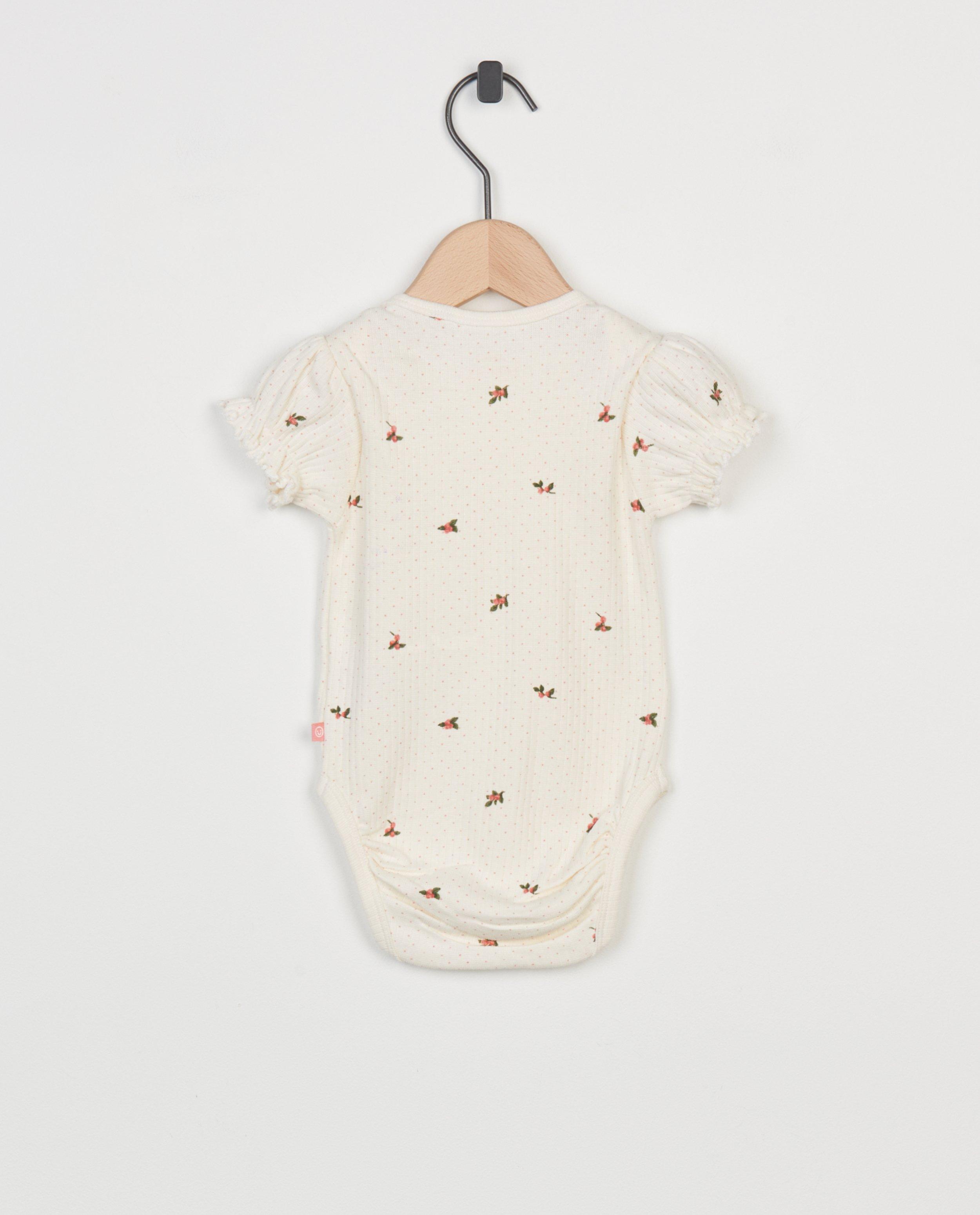 Onesies - Romper met pofmouwtjes