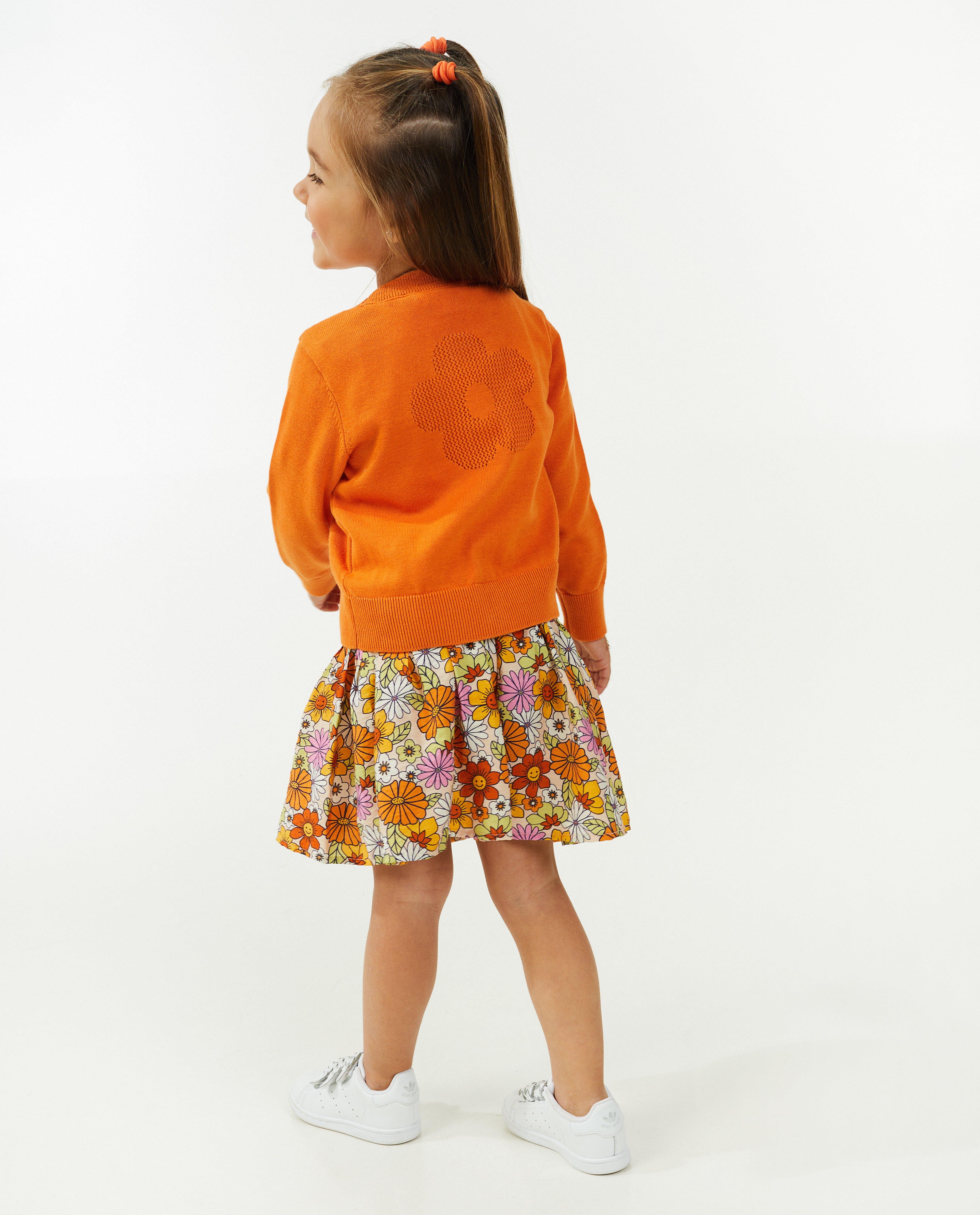 Cardigan - Oranje cardigan
