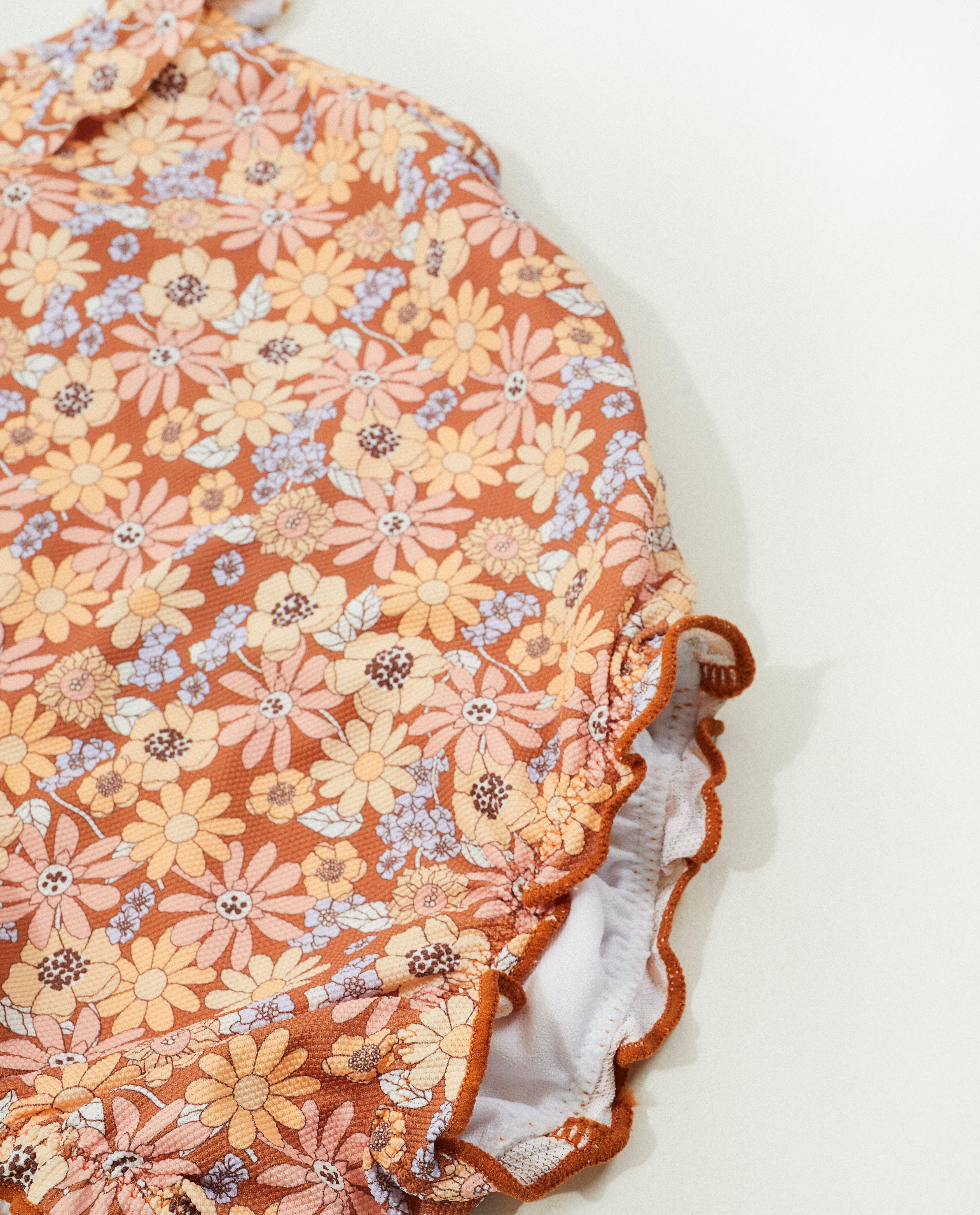 Zwemkleding - Badpak met bloemen