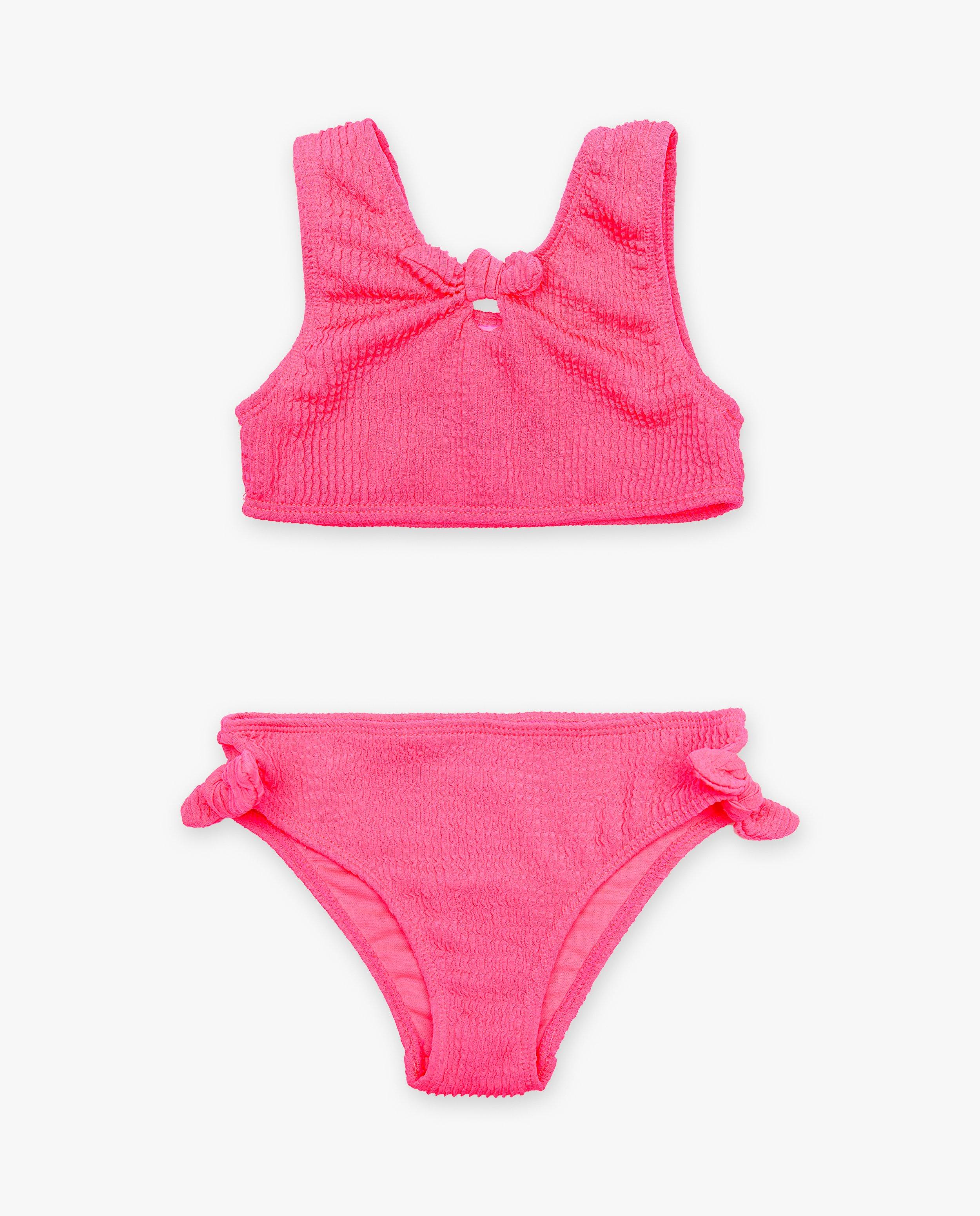 Roze bikini met reliëf - null - Milla Star