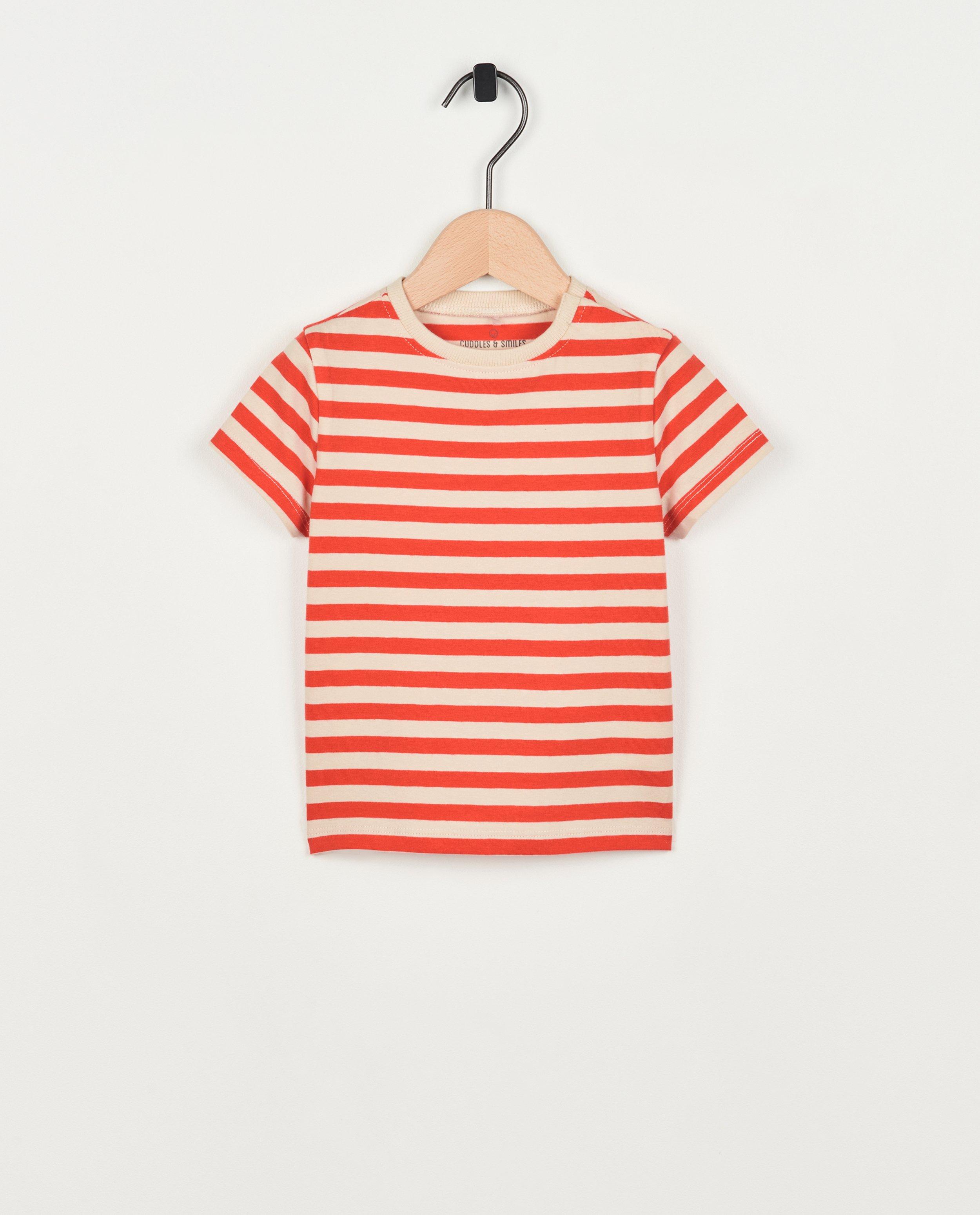 T-shirt met strepen - null - Cuddles and Smiles
