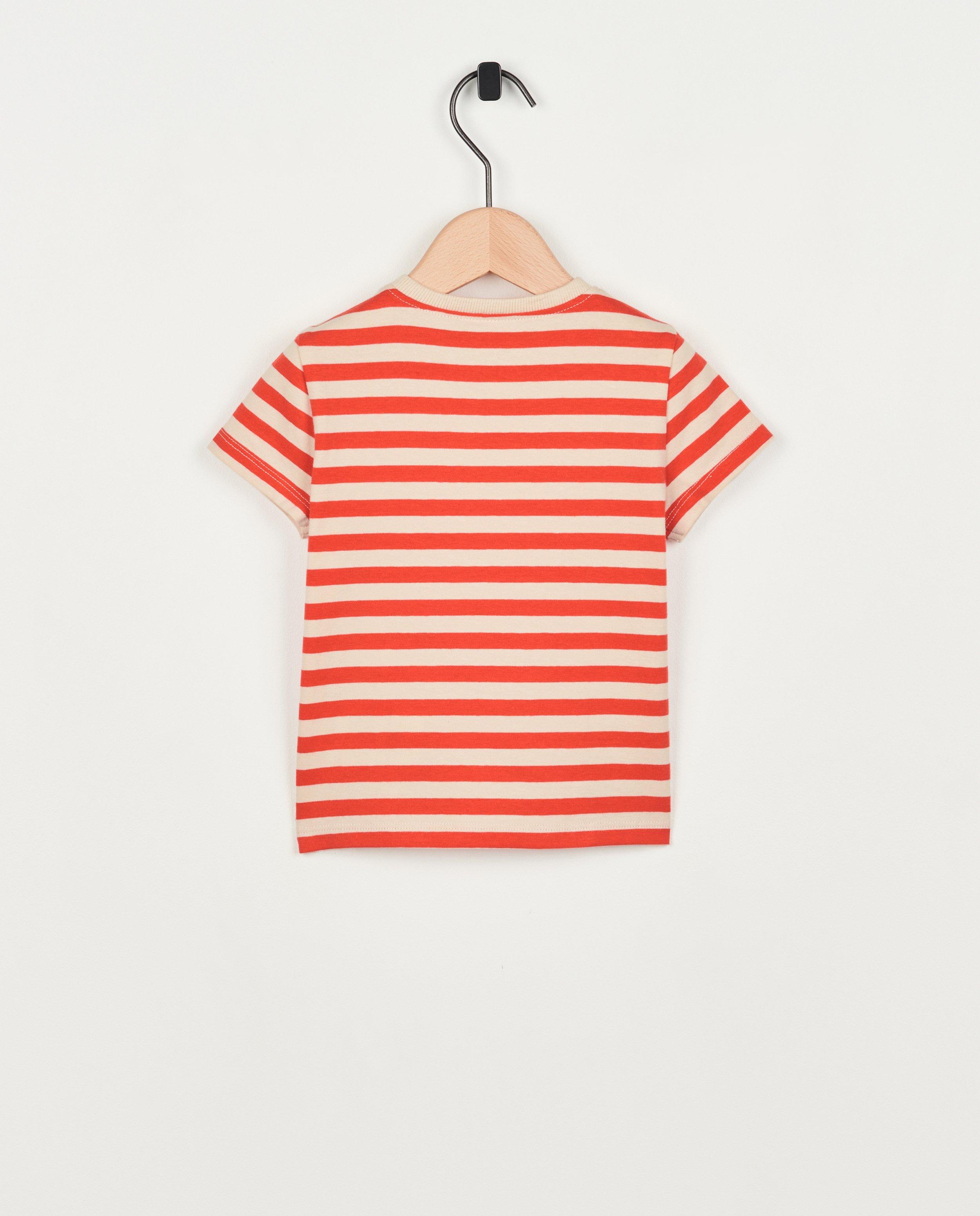 T-shirts - T-shirt met strepen