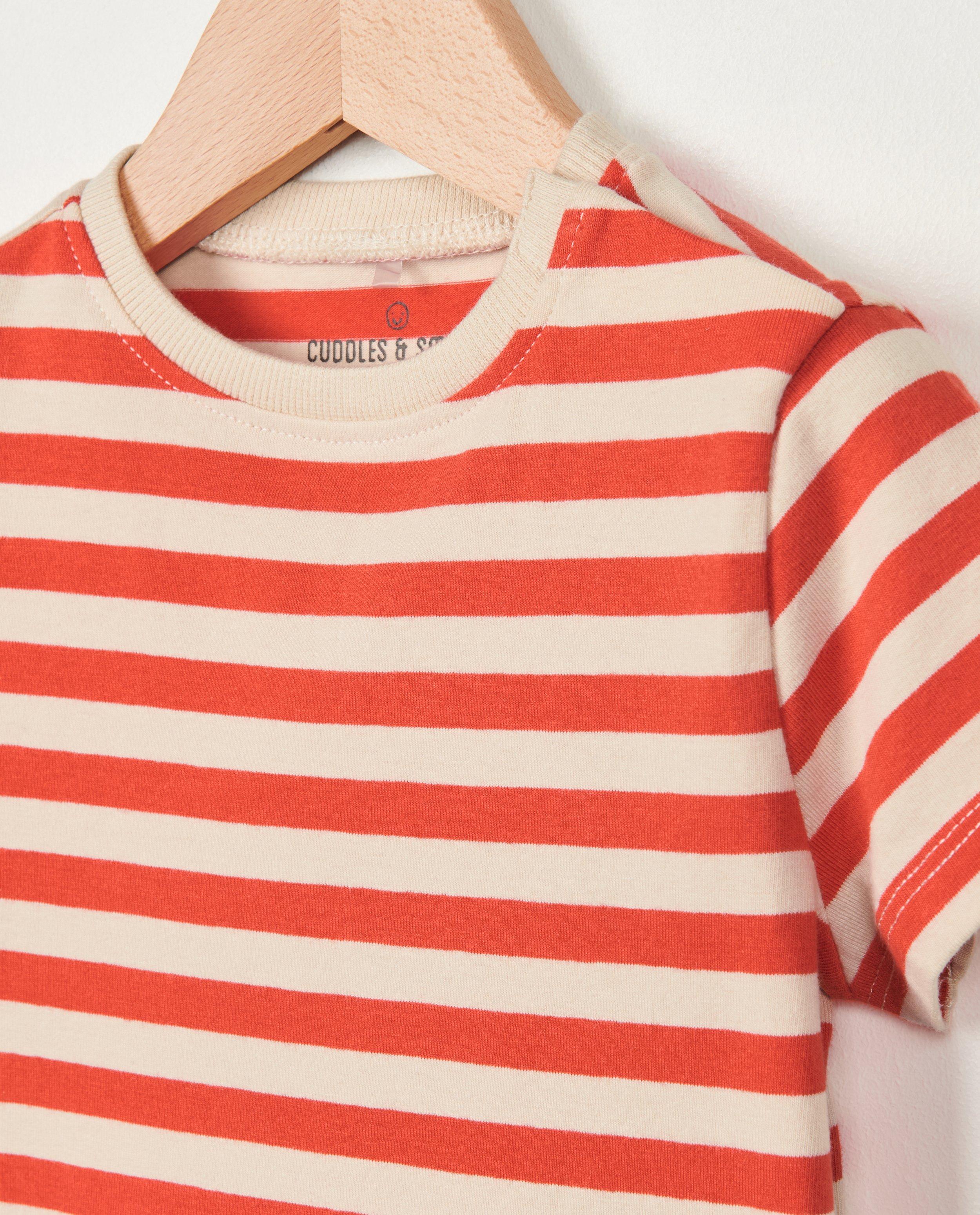 T-shirts - T-shirt met strepen
