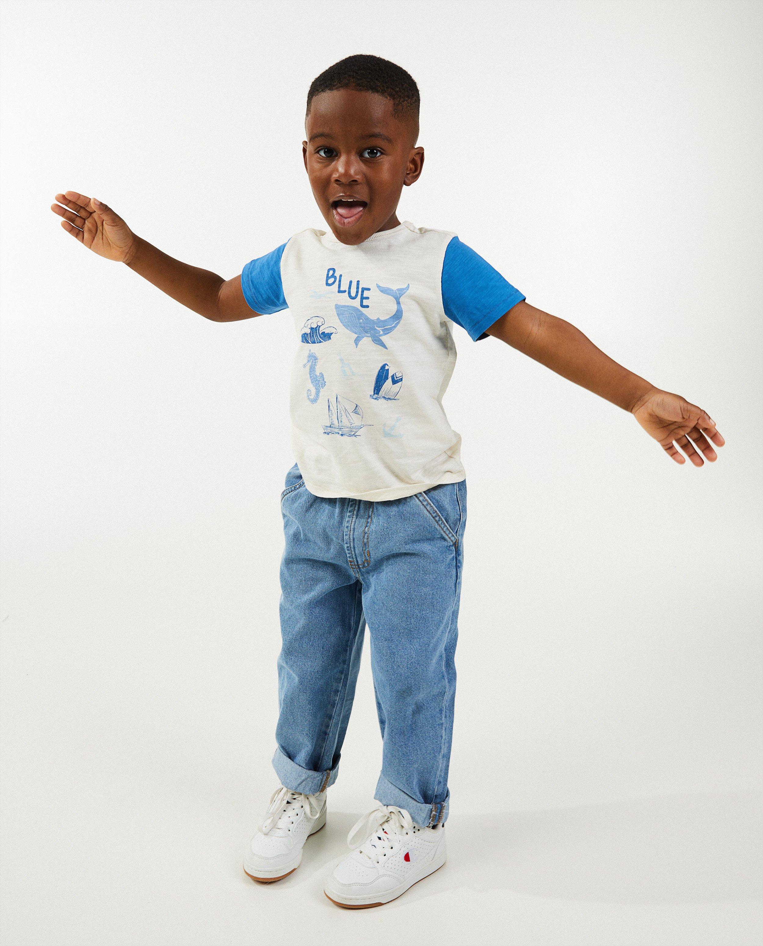 T-shirt à color block - null - Kidz Nation
