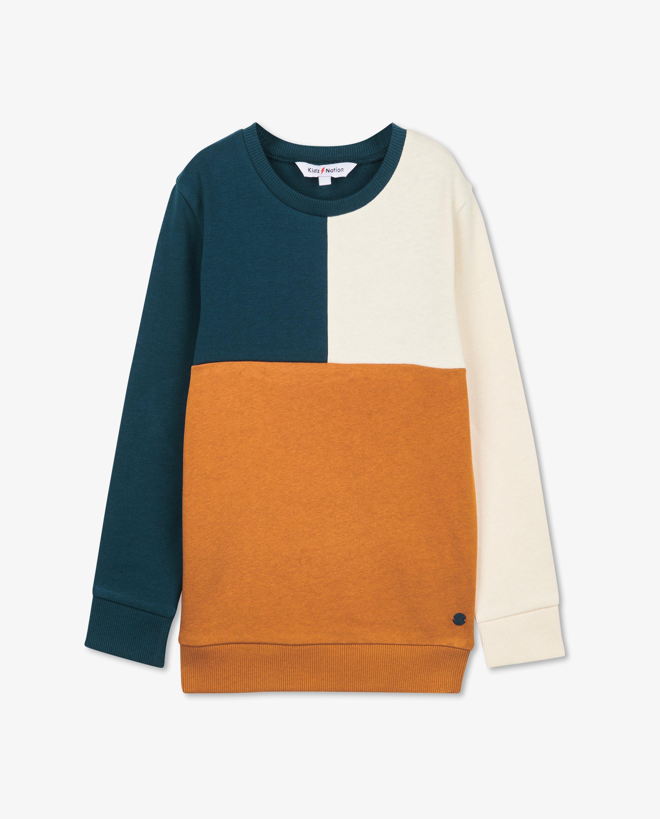 Sweaters - Sweater met color block