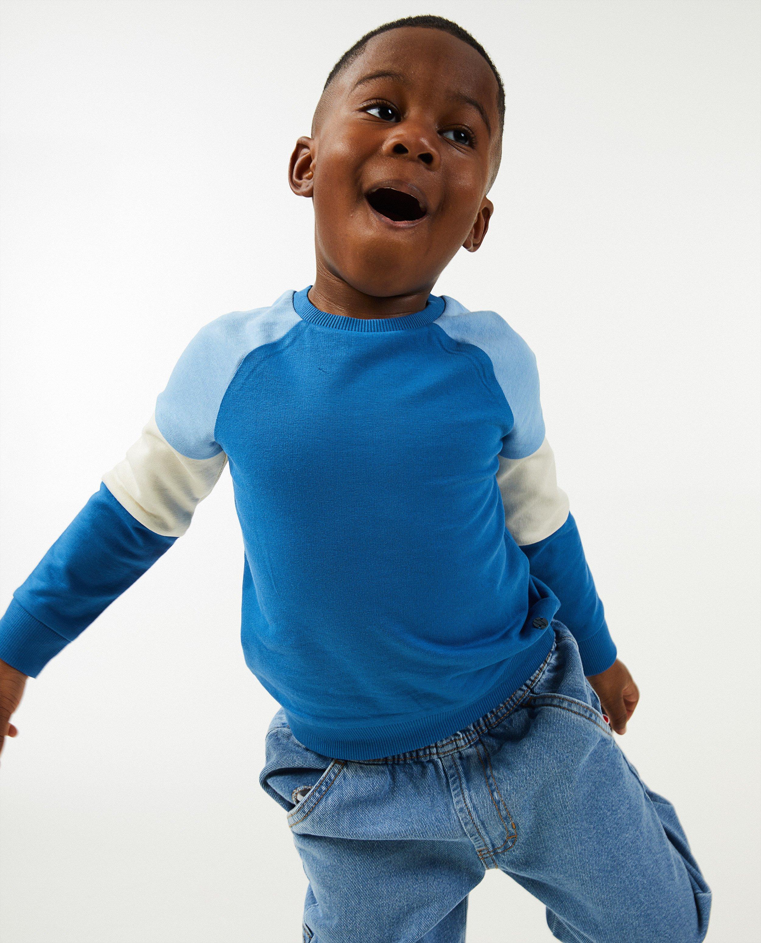 Sweaters - Sweater met color block