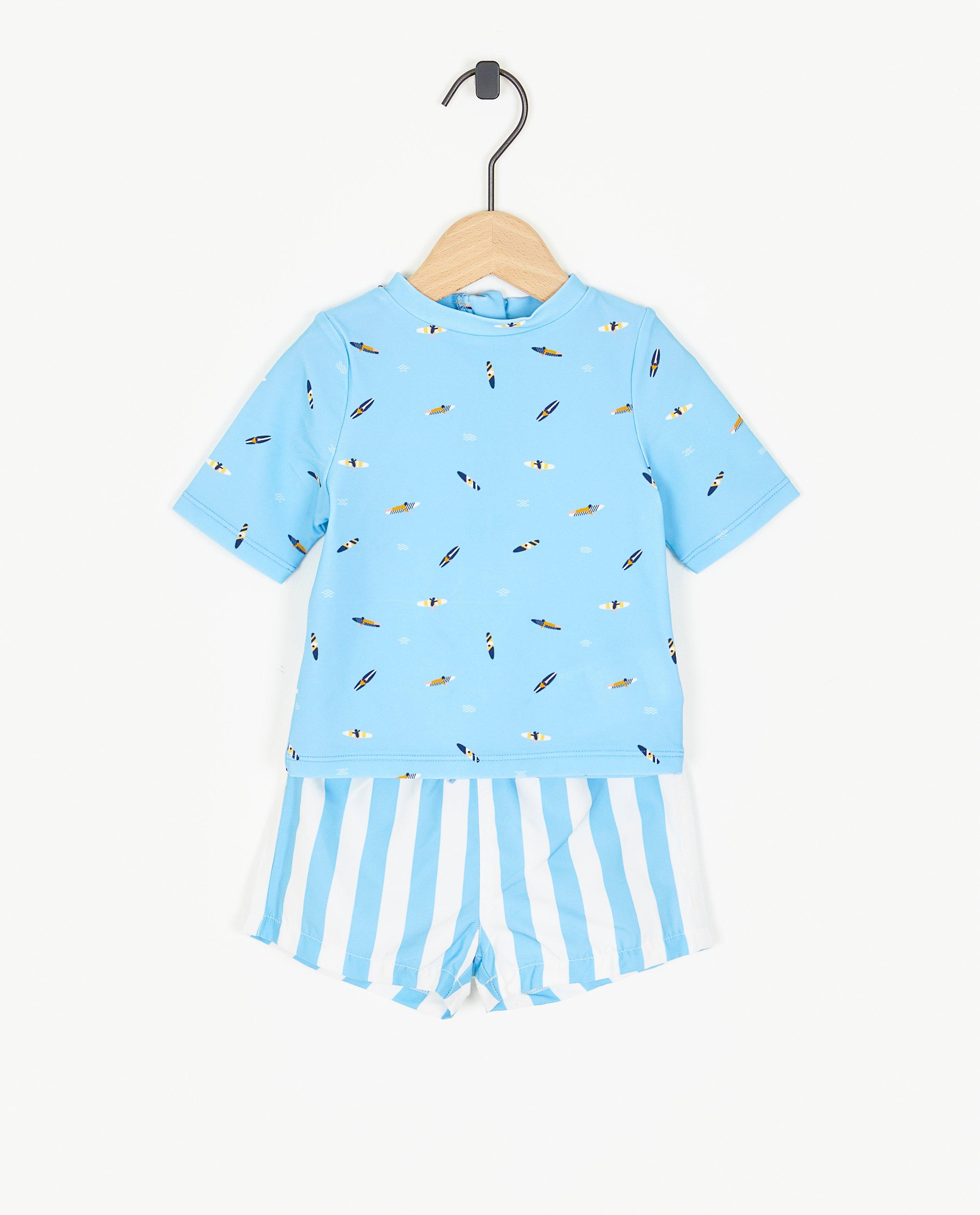 Zwemkleding - Tweedelig zwempak met UPF 50+