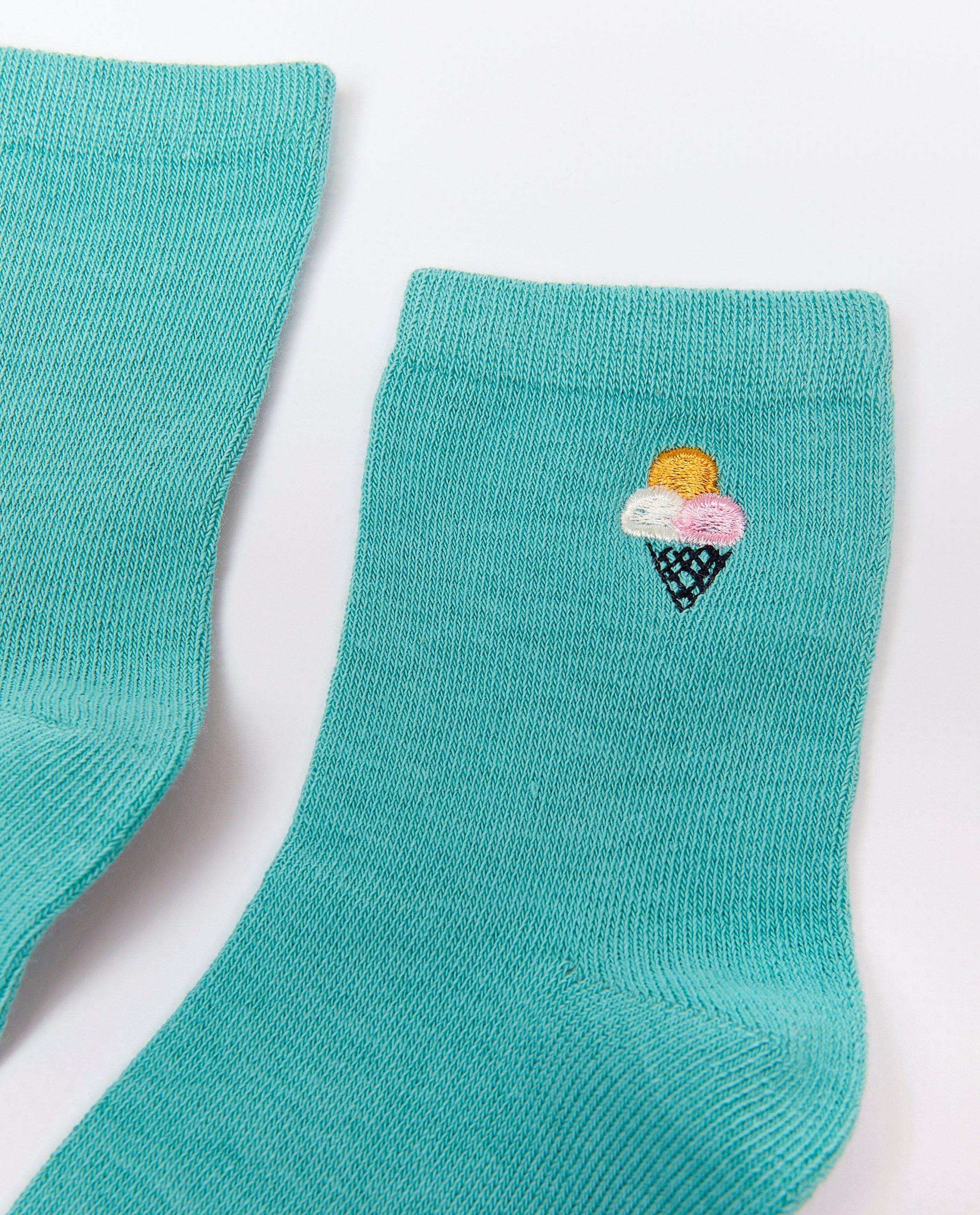 Chaussettes - Chaussettes avec une glace