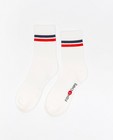 Chaussettes blanches rayées - null - Fish & Chips