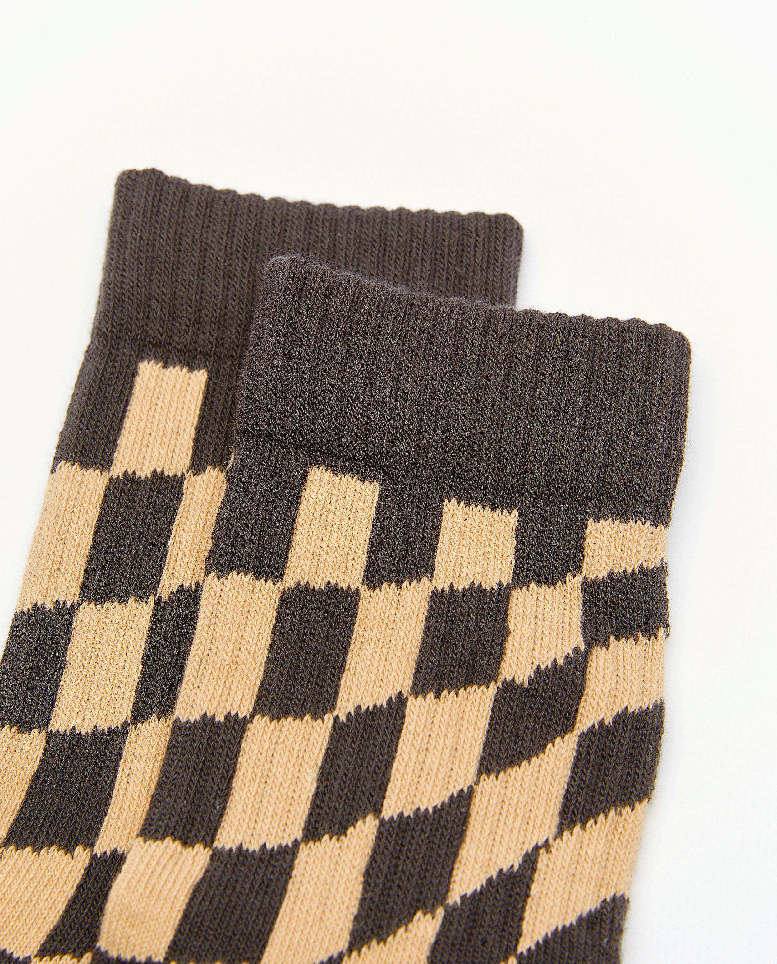 Chaussettes - Chaussettes à carreaux