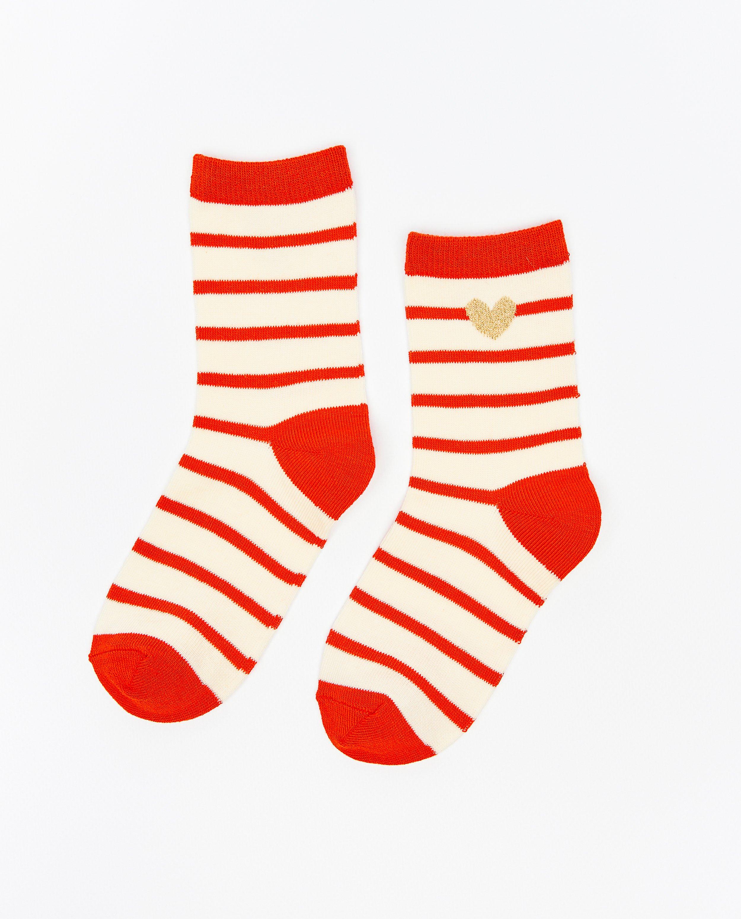 Chaussettes avec un petit cœur - null - Milla Star