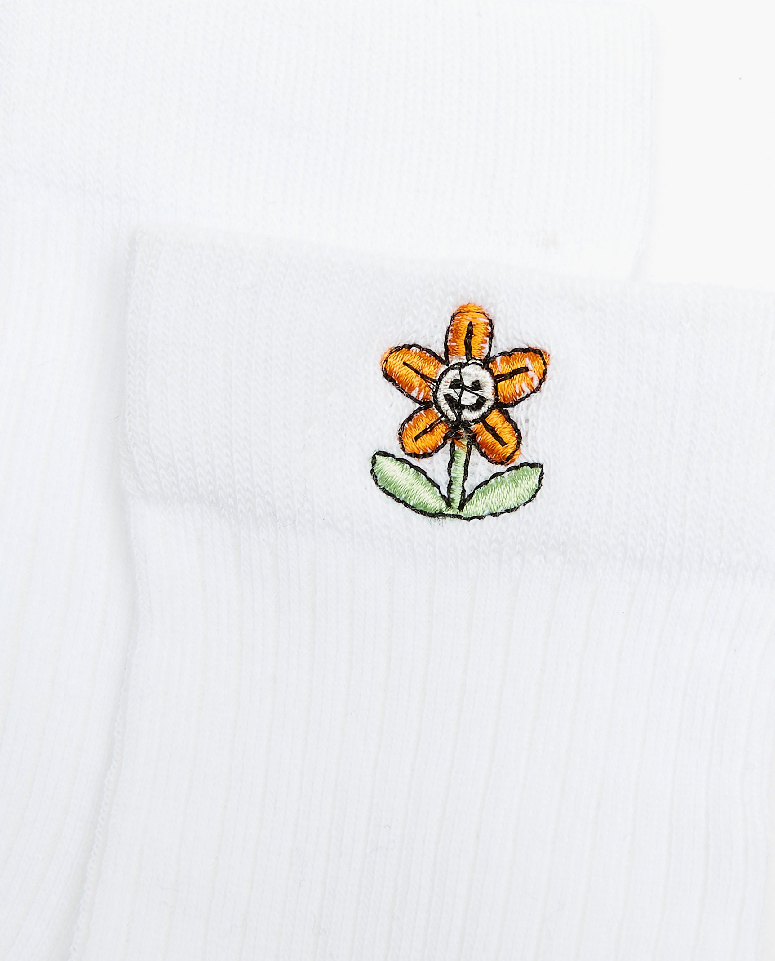 Chaussettes - Chaussettes blanches avec lettrage