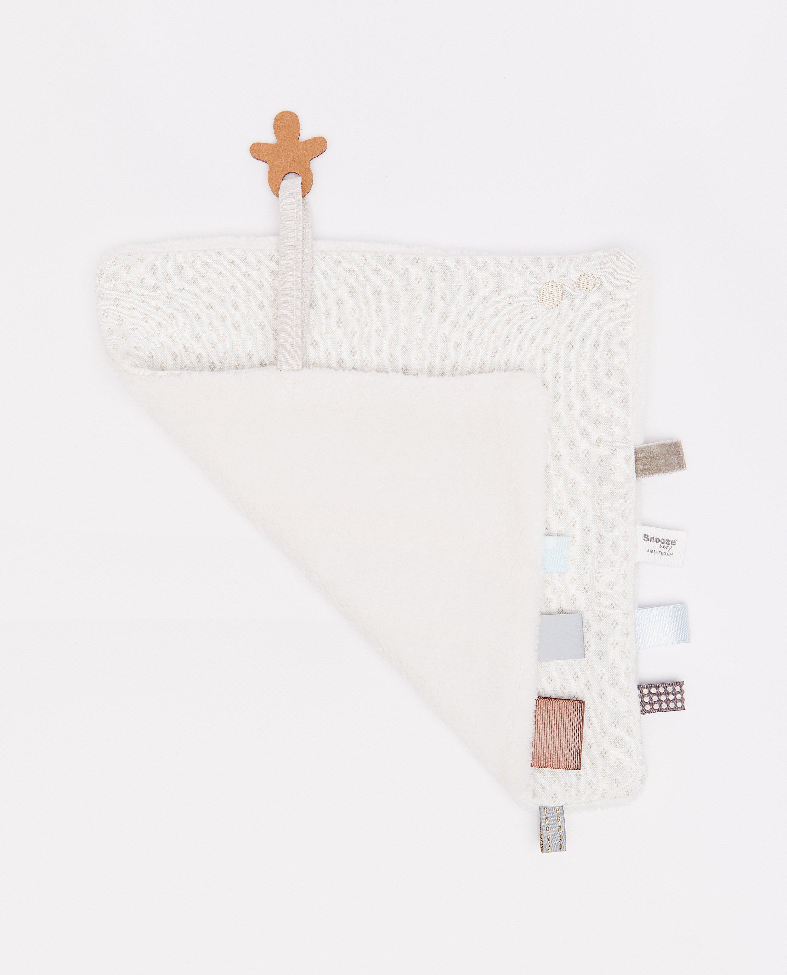 Babyspulletjes - Wit knuffeldoekje