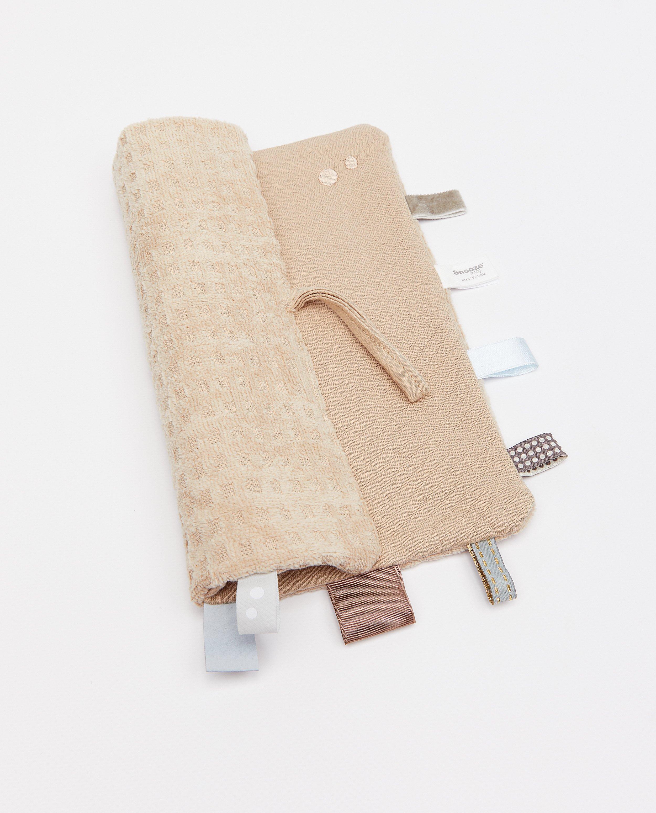 Babyspulletjes - Beige knuffeldoekje