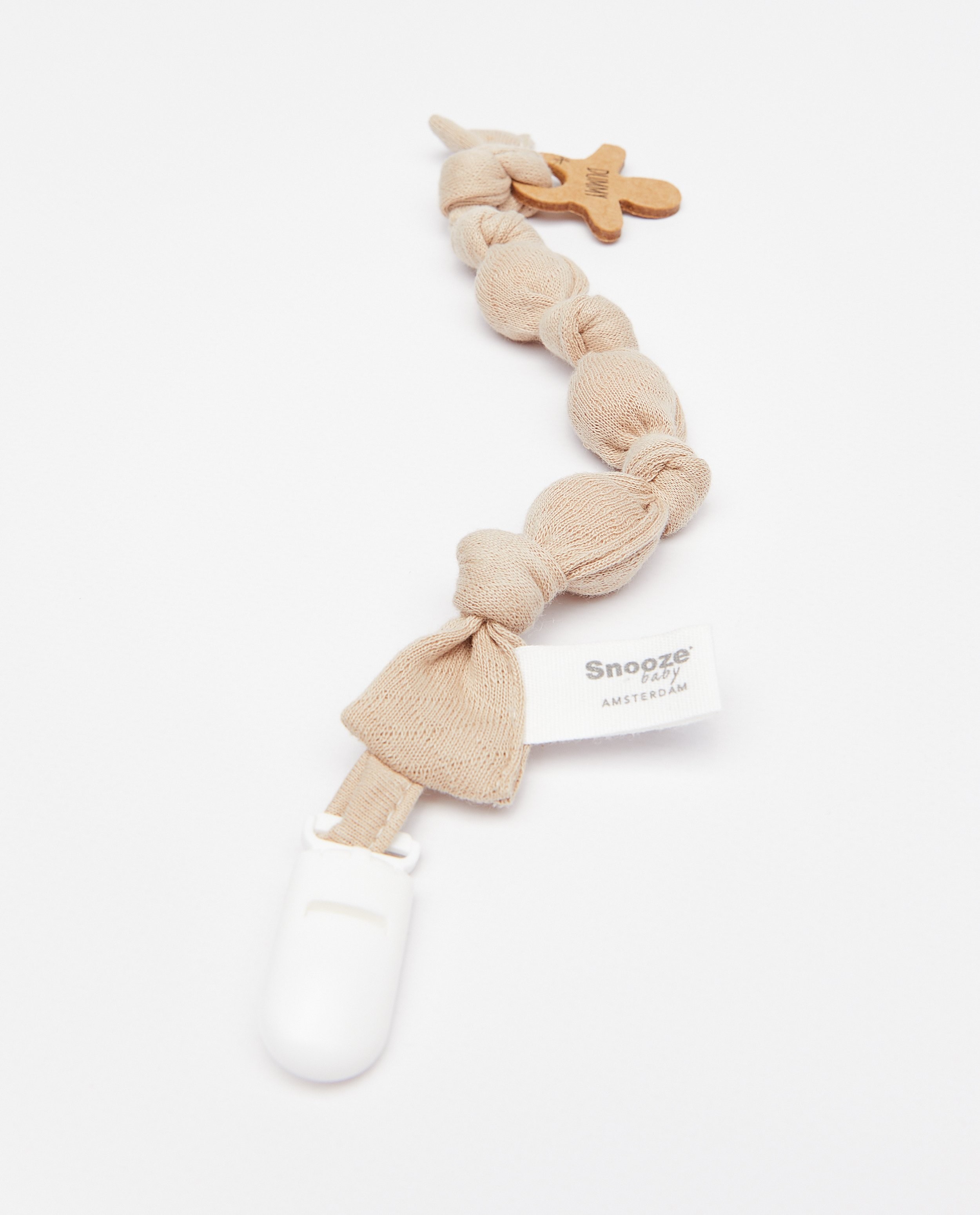 Accessoires pour bébés - Cordon de sucette beige