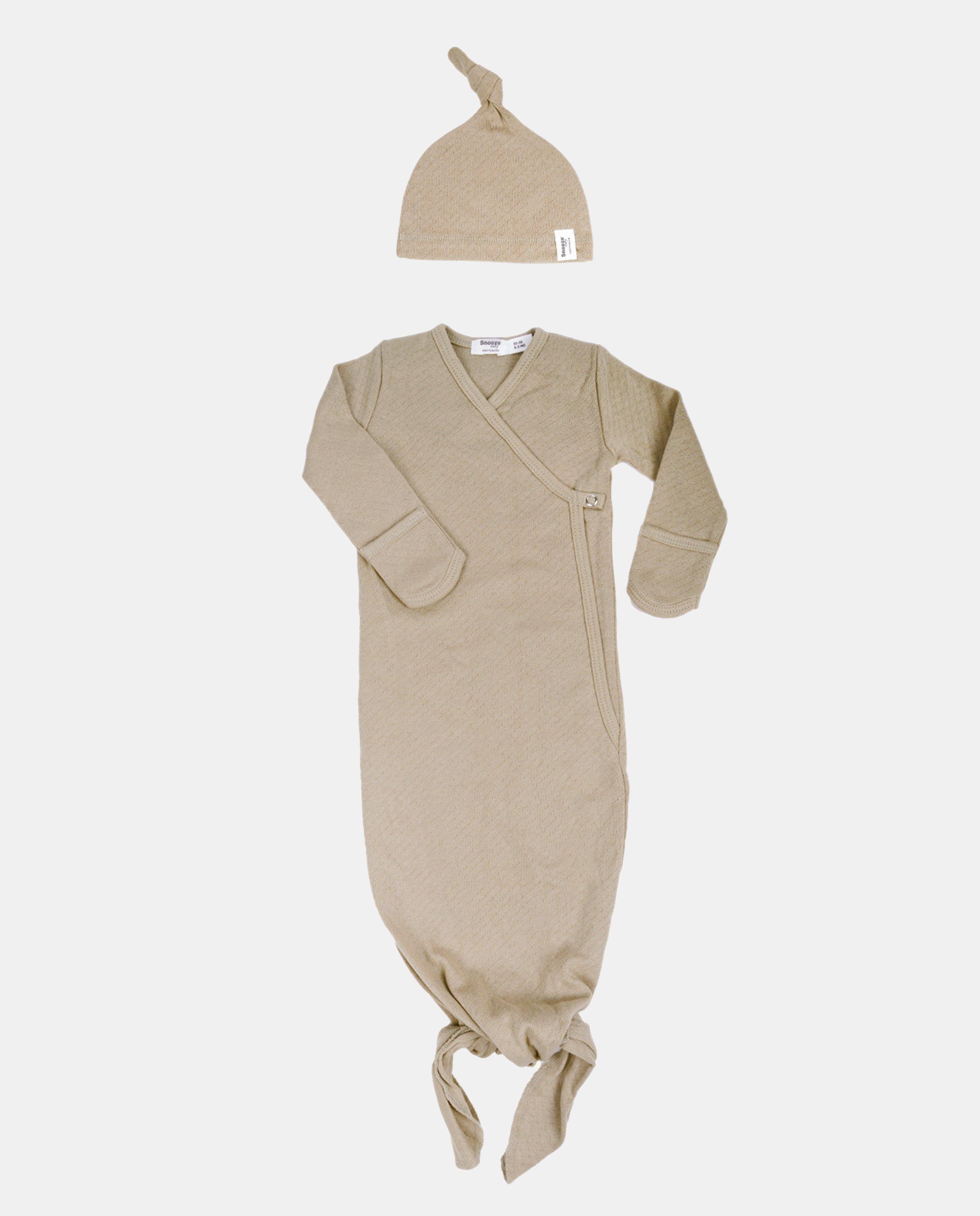 Newborn cocoon met muts - null - Snoozebaby