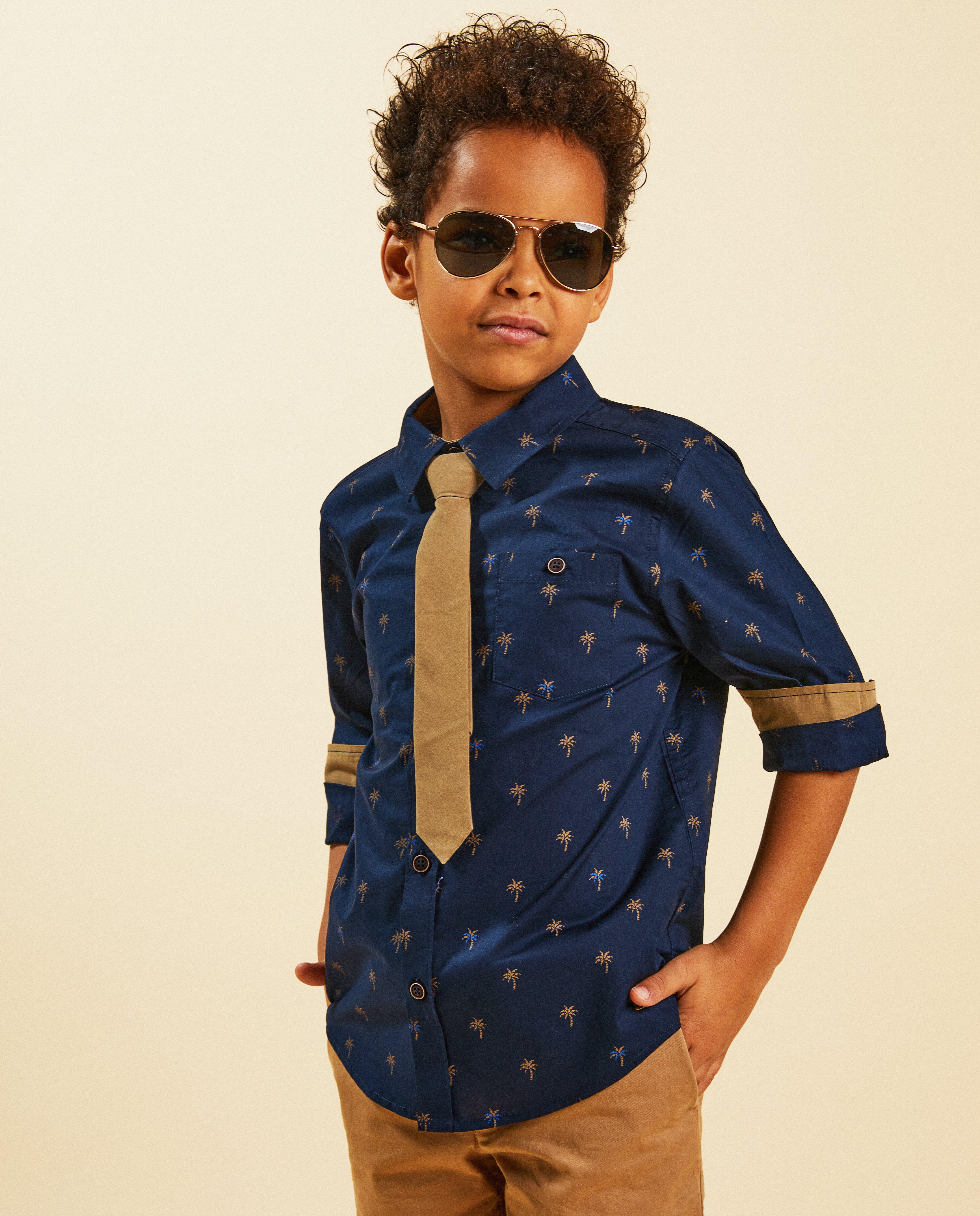 Chemises - Chemise avec une cravate, Communion