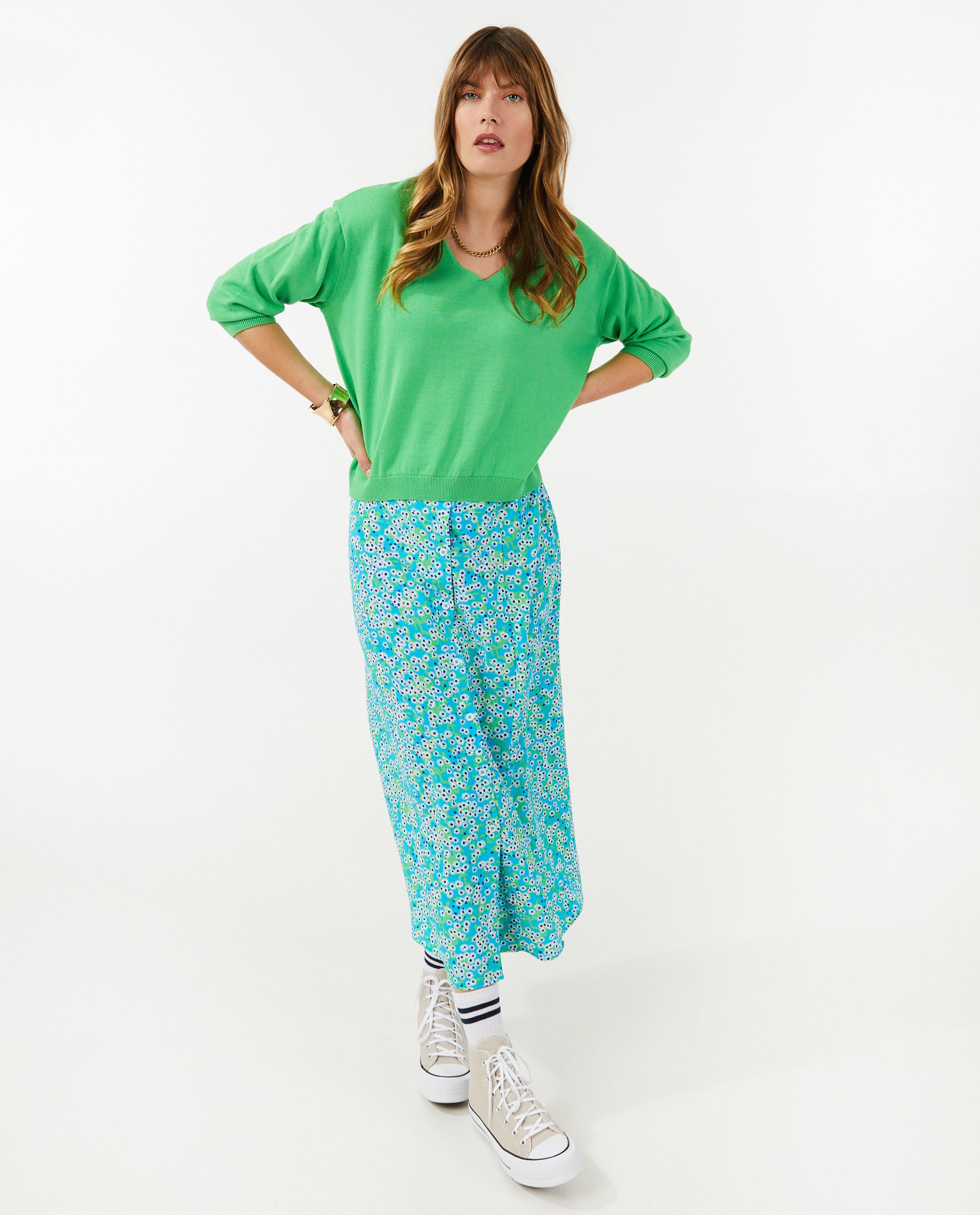 Groene trui - Product Detail - felgroen - afbeelding nummer 1