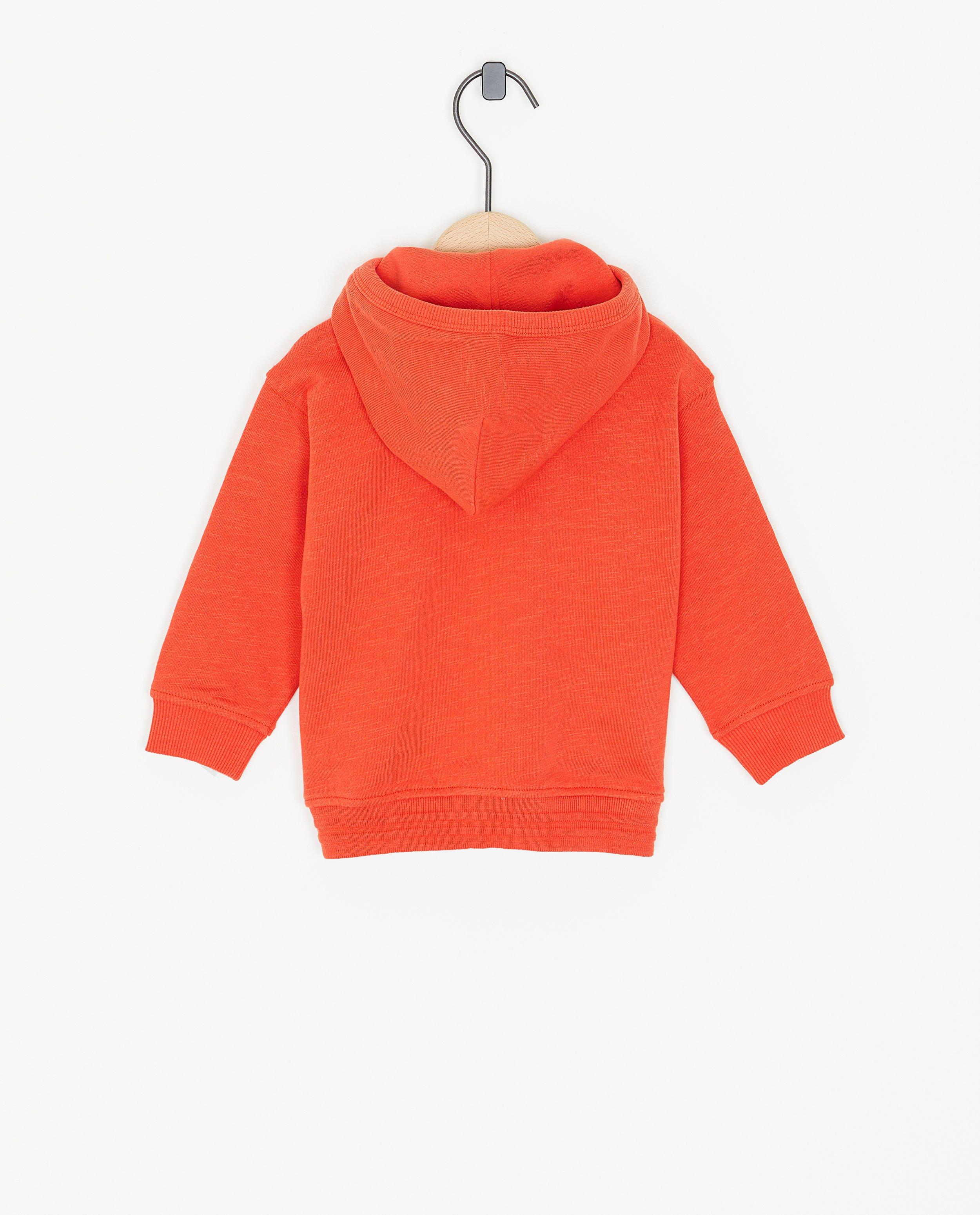 Cardigans - Gilet de survêtement rouge avec inscription