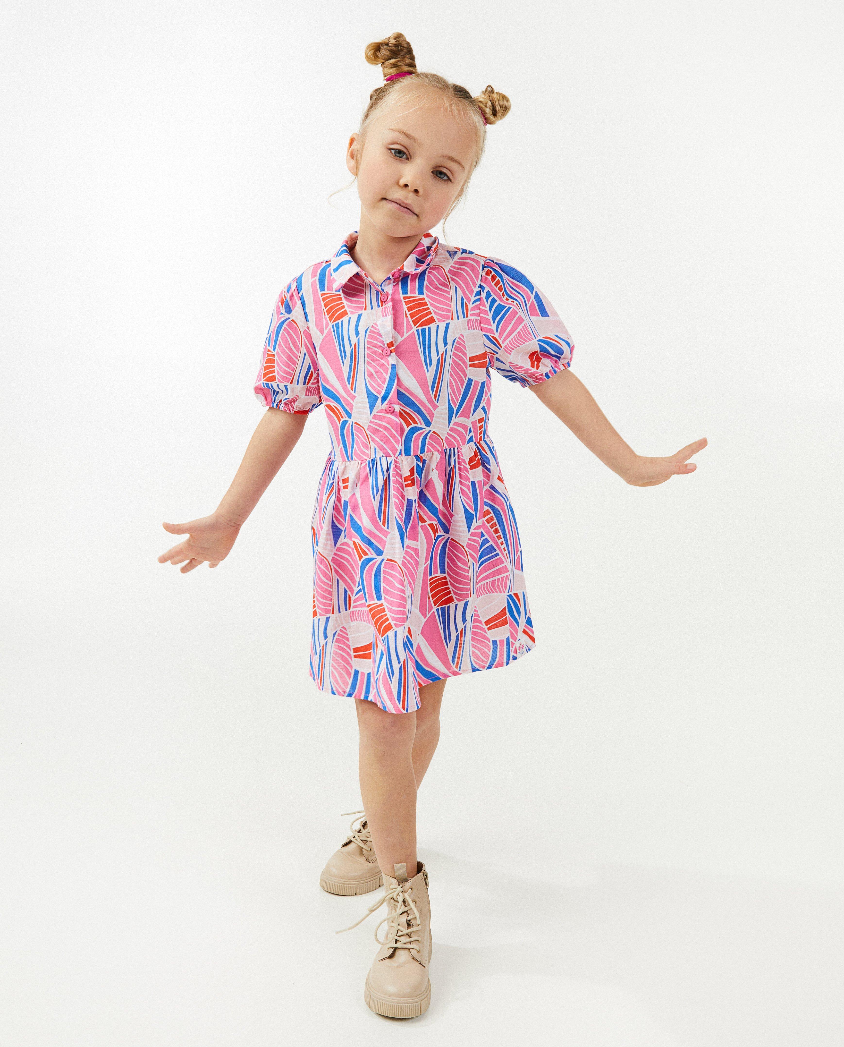 Kleedjes - Jurk met geometrische print