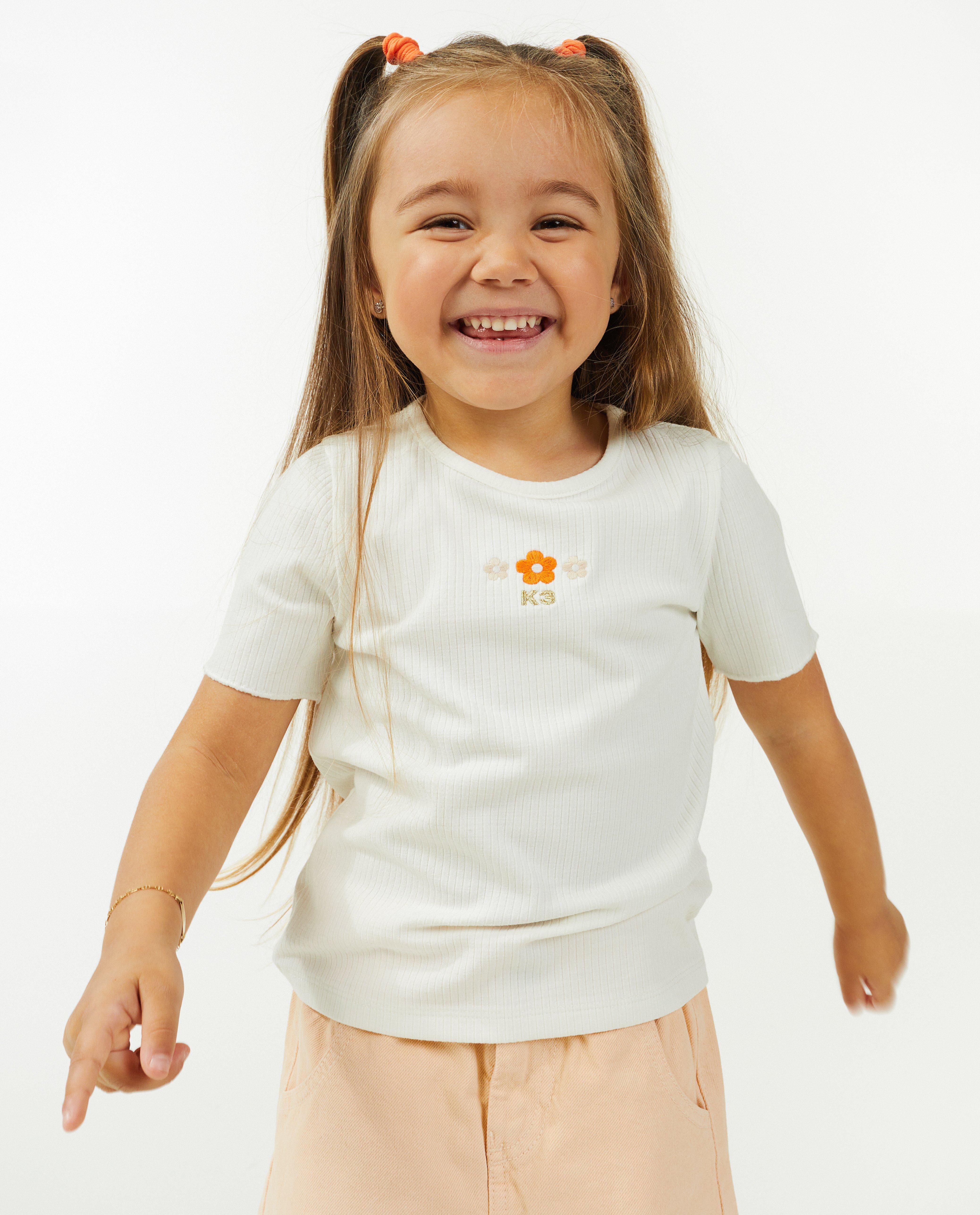 T-shirts - T-shirt met borduursel