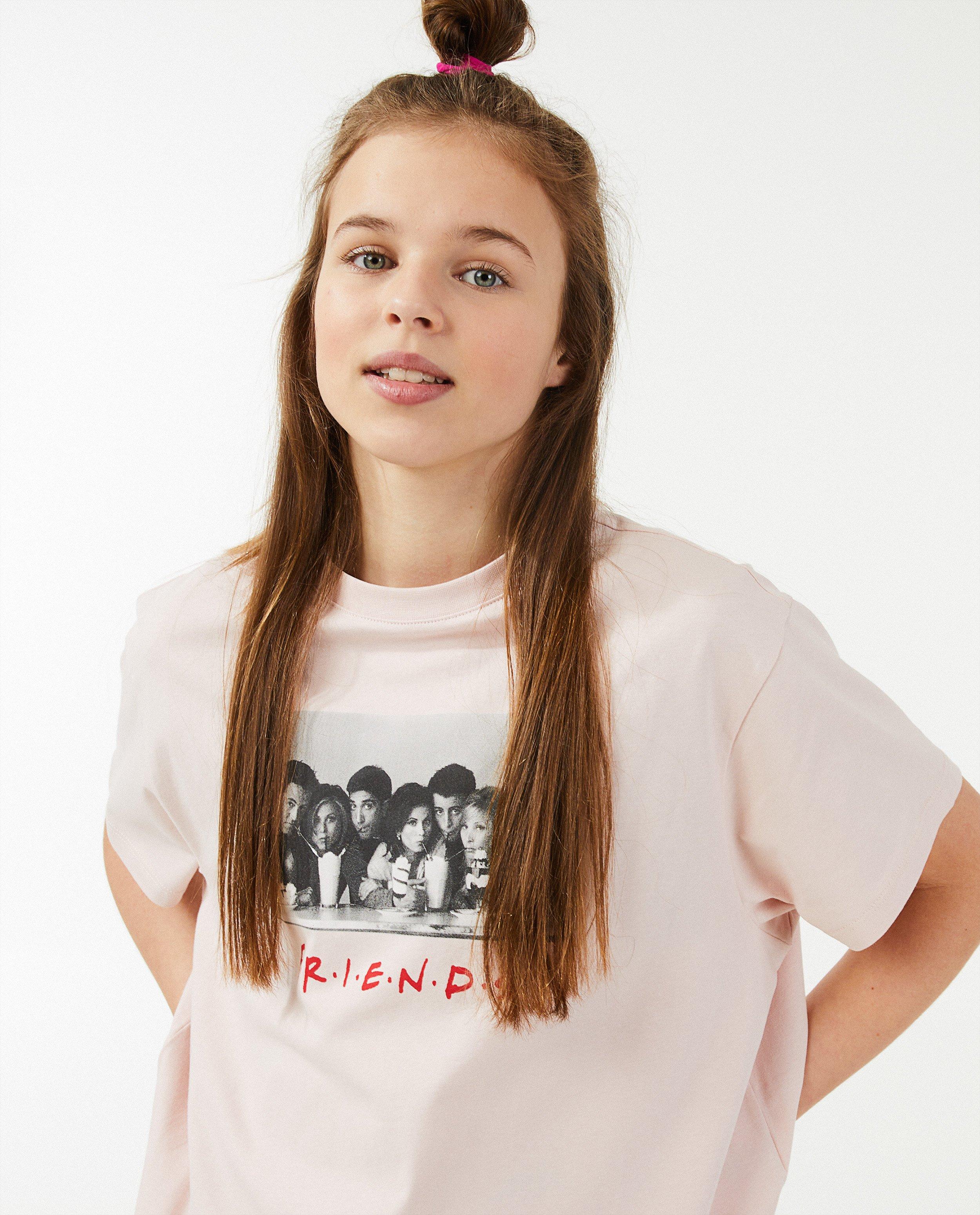 T-shirts - T-shirt rose Friends