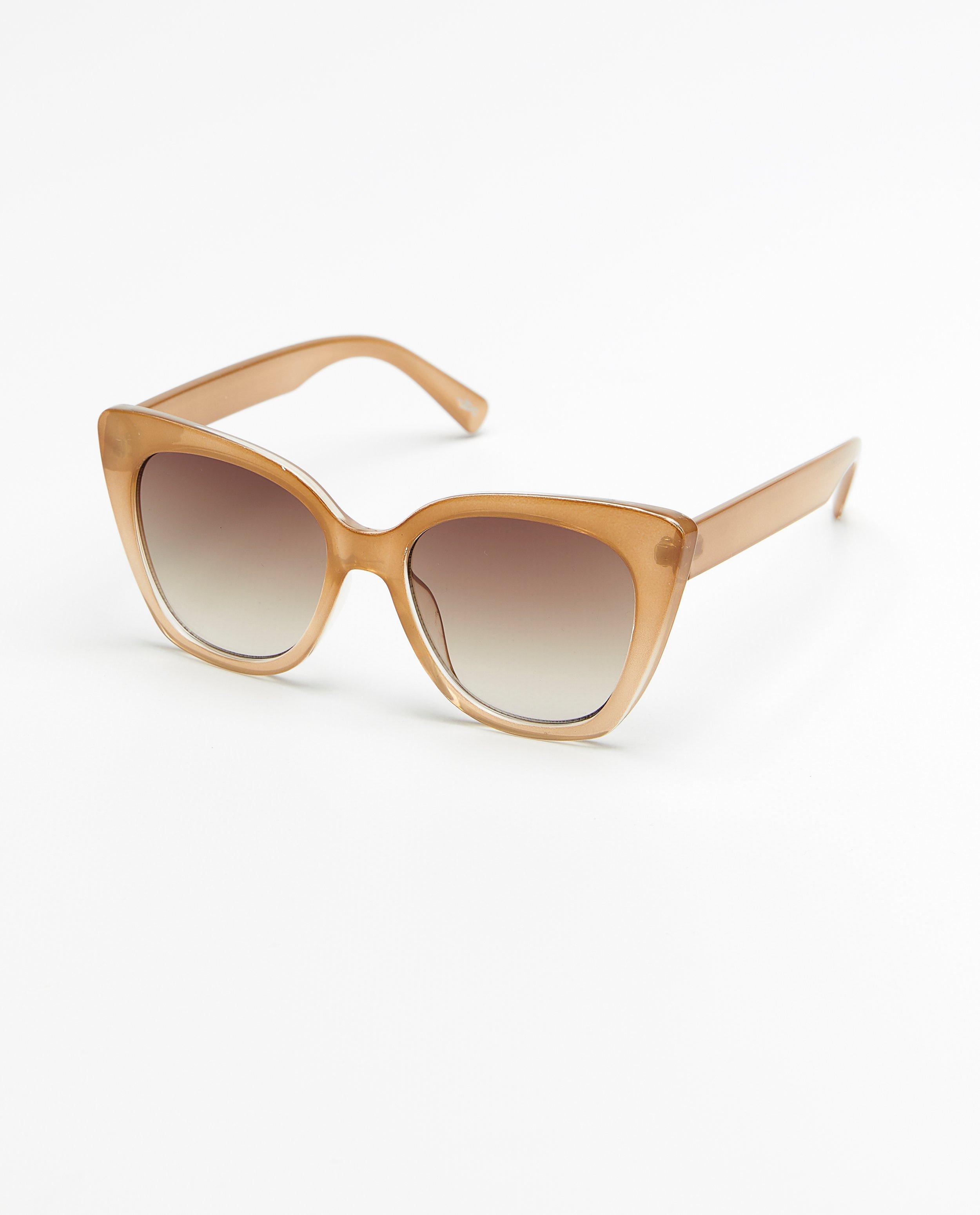 Lunettes de soleil brun clair - null - Sora