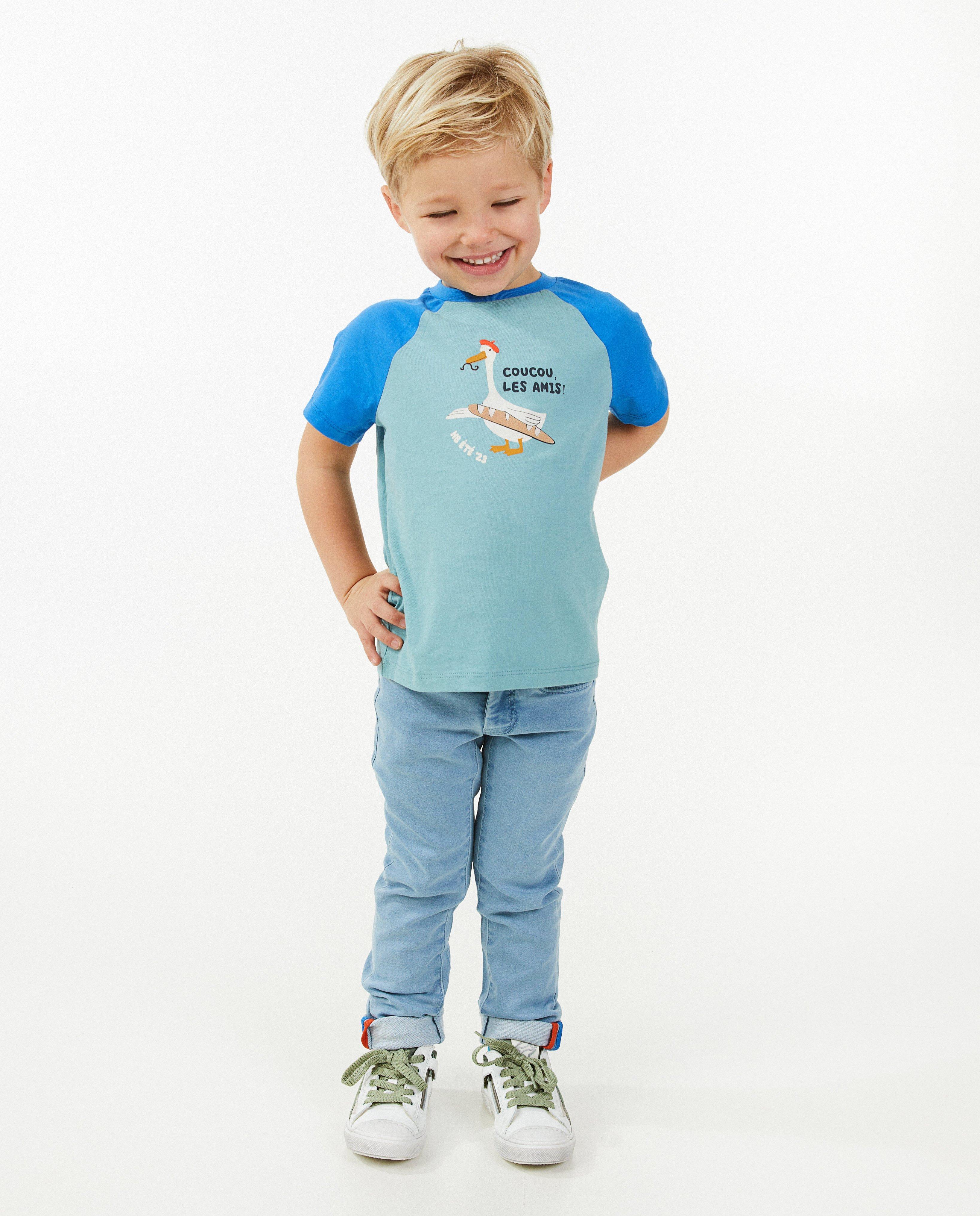 T-shirt à color block - null - Hampton Bays
