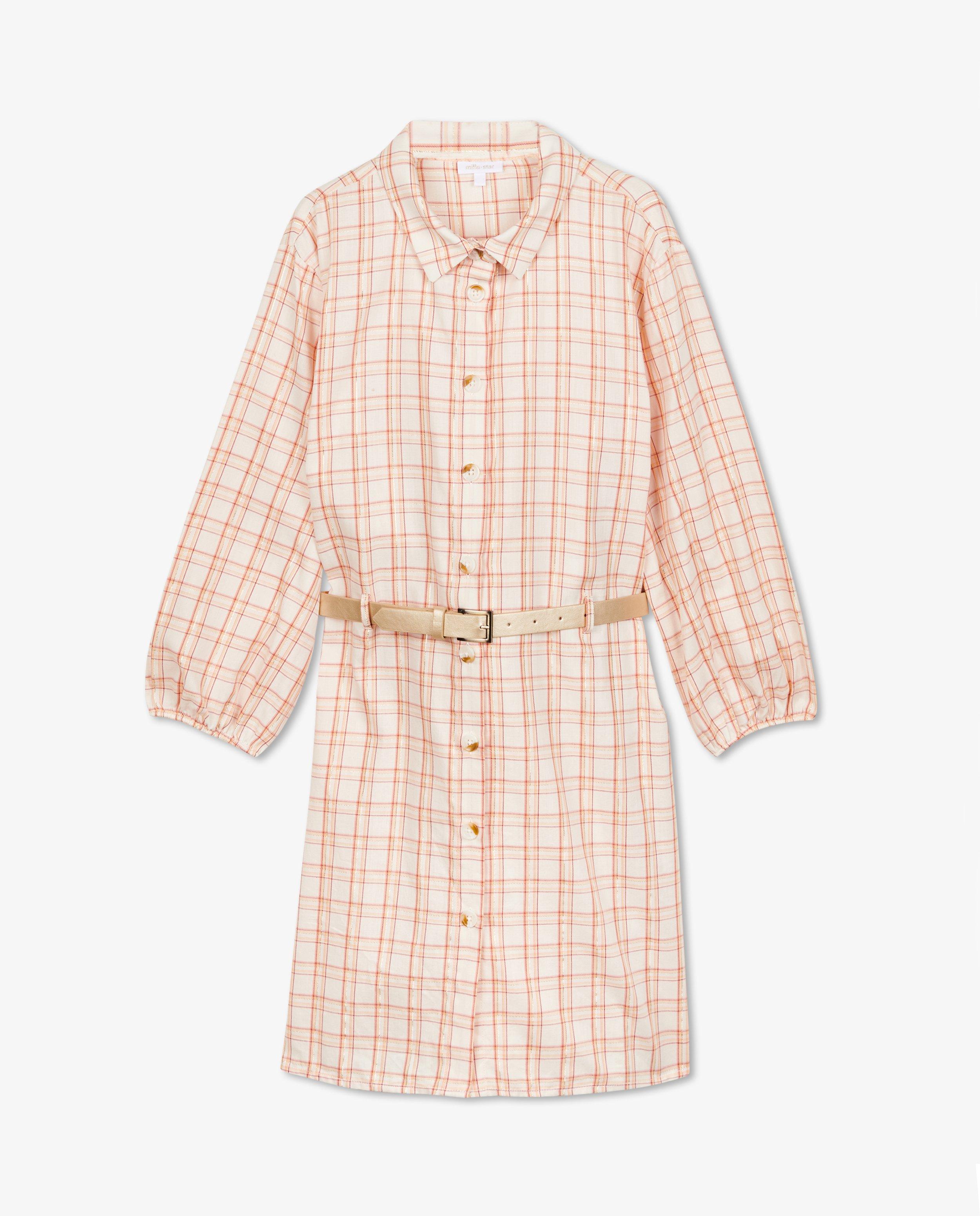 Robes - Robe à carreaux, Communion