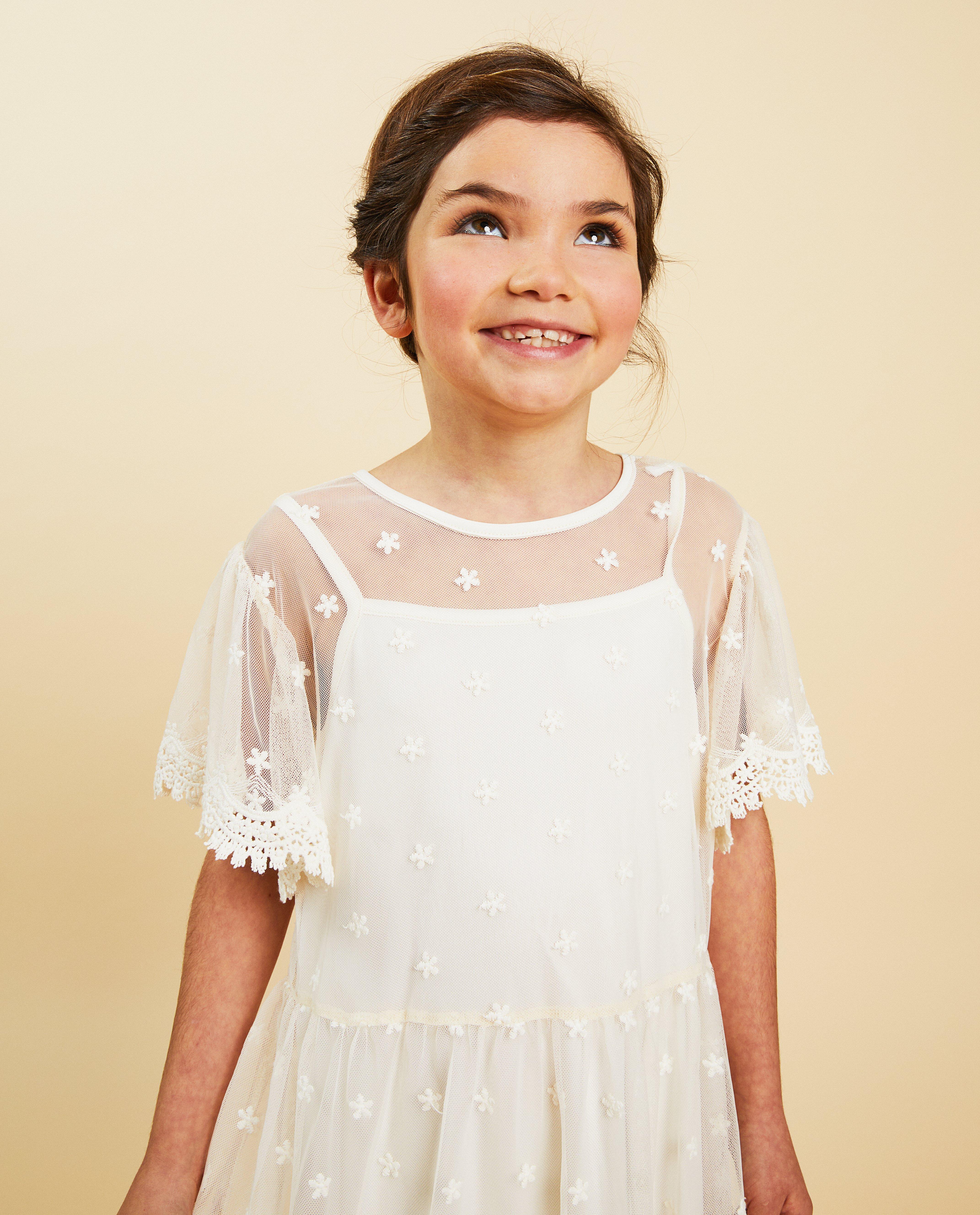 Robes - Robe avec du tulle, Communion