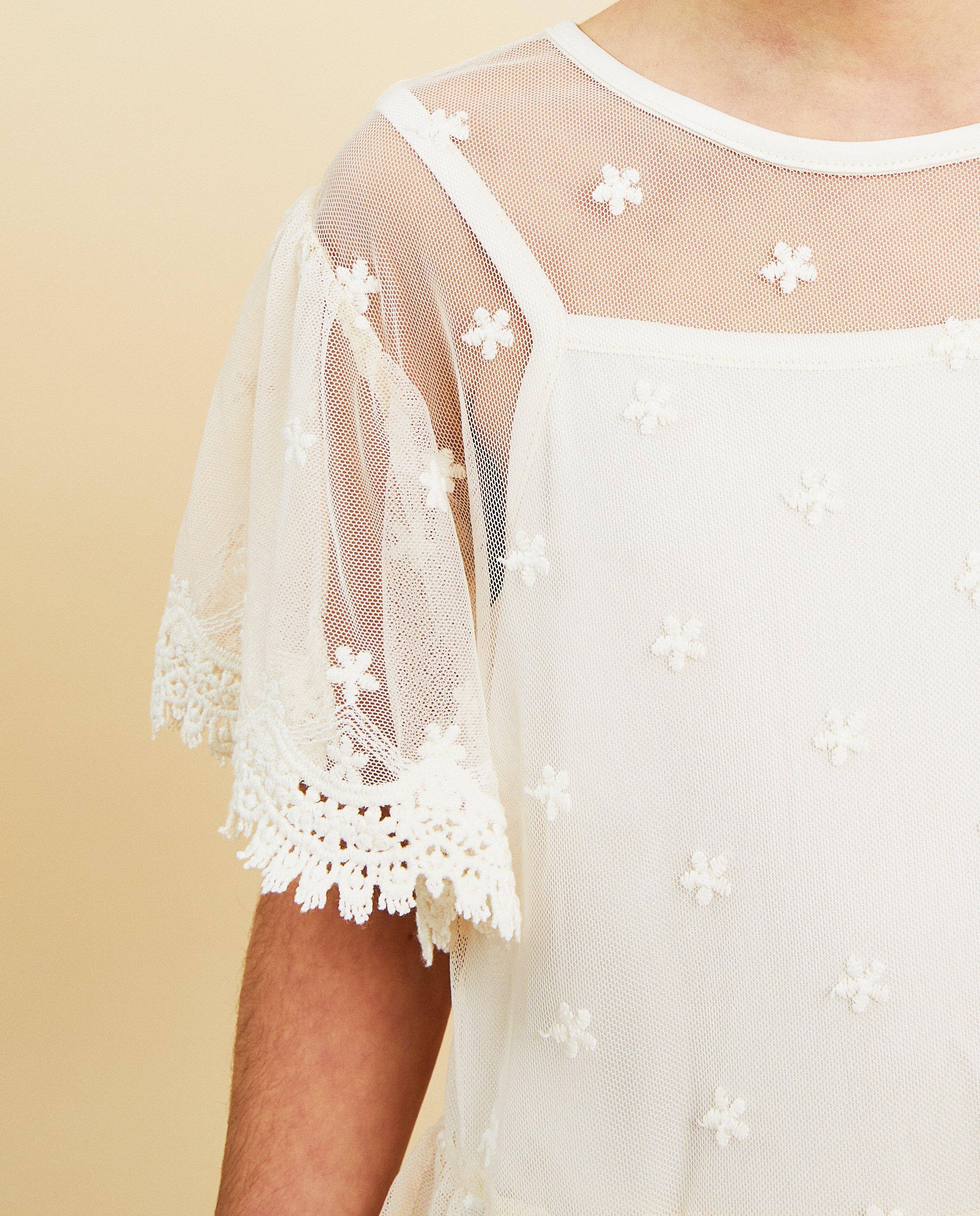 Robes - Robe avec du tulle, Communion