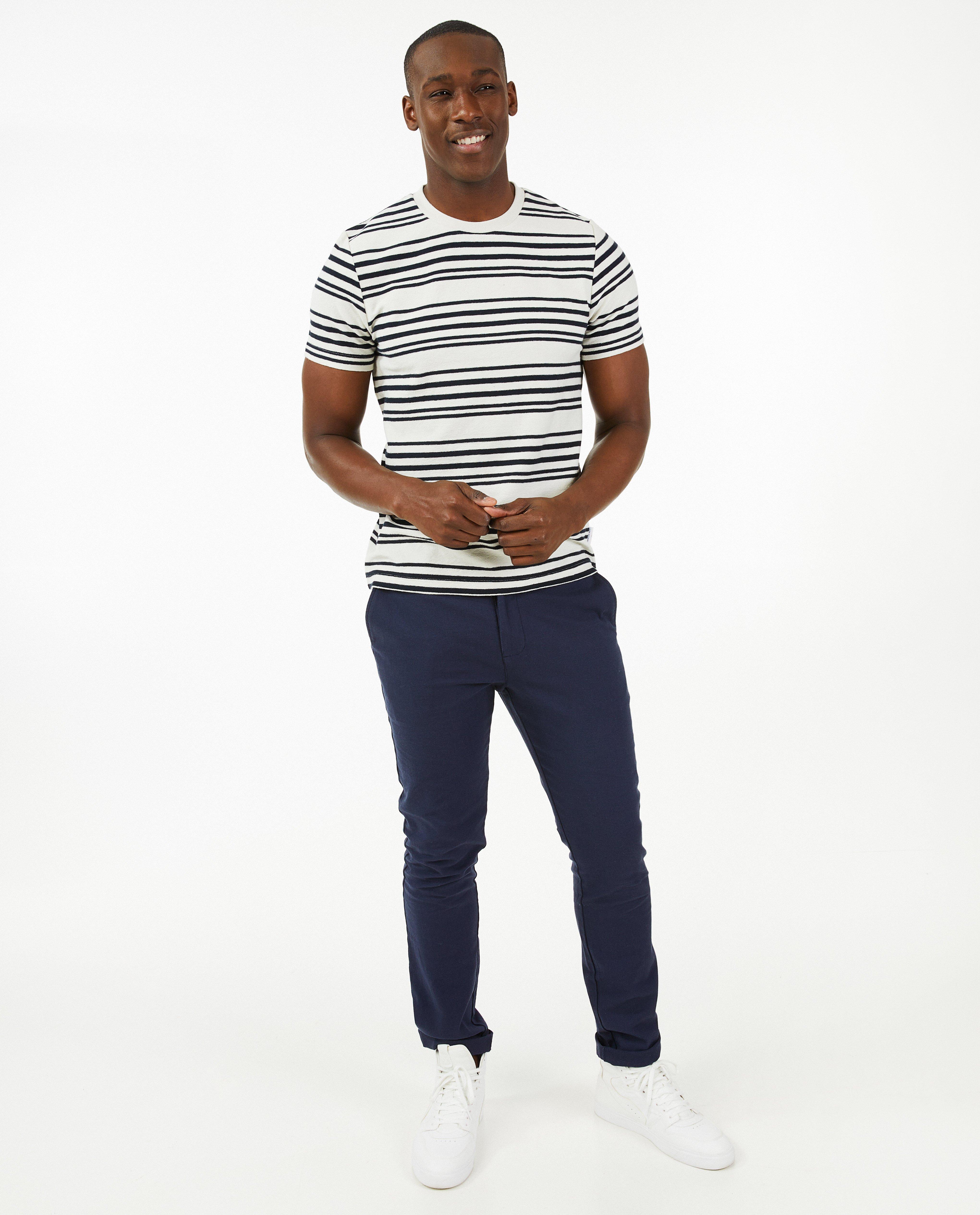 T-shirt met strepen - null - Hampton Bays