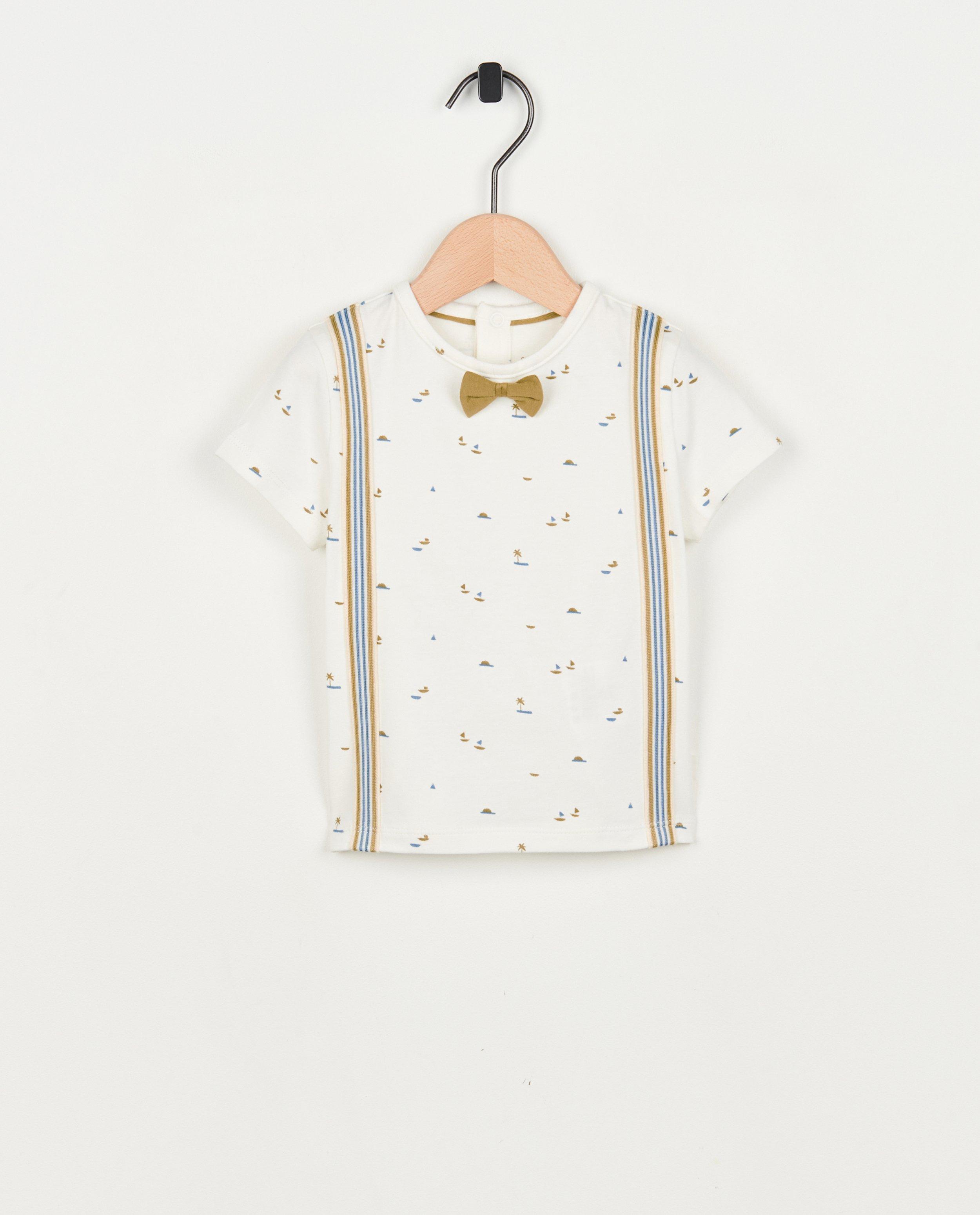 T-shirt met strikje, Feest - null - Cuddles and Smiles