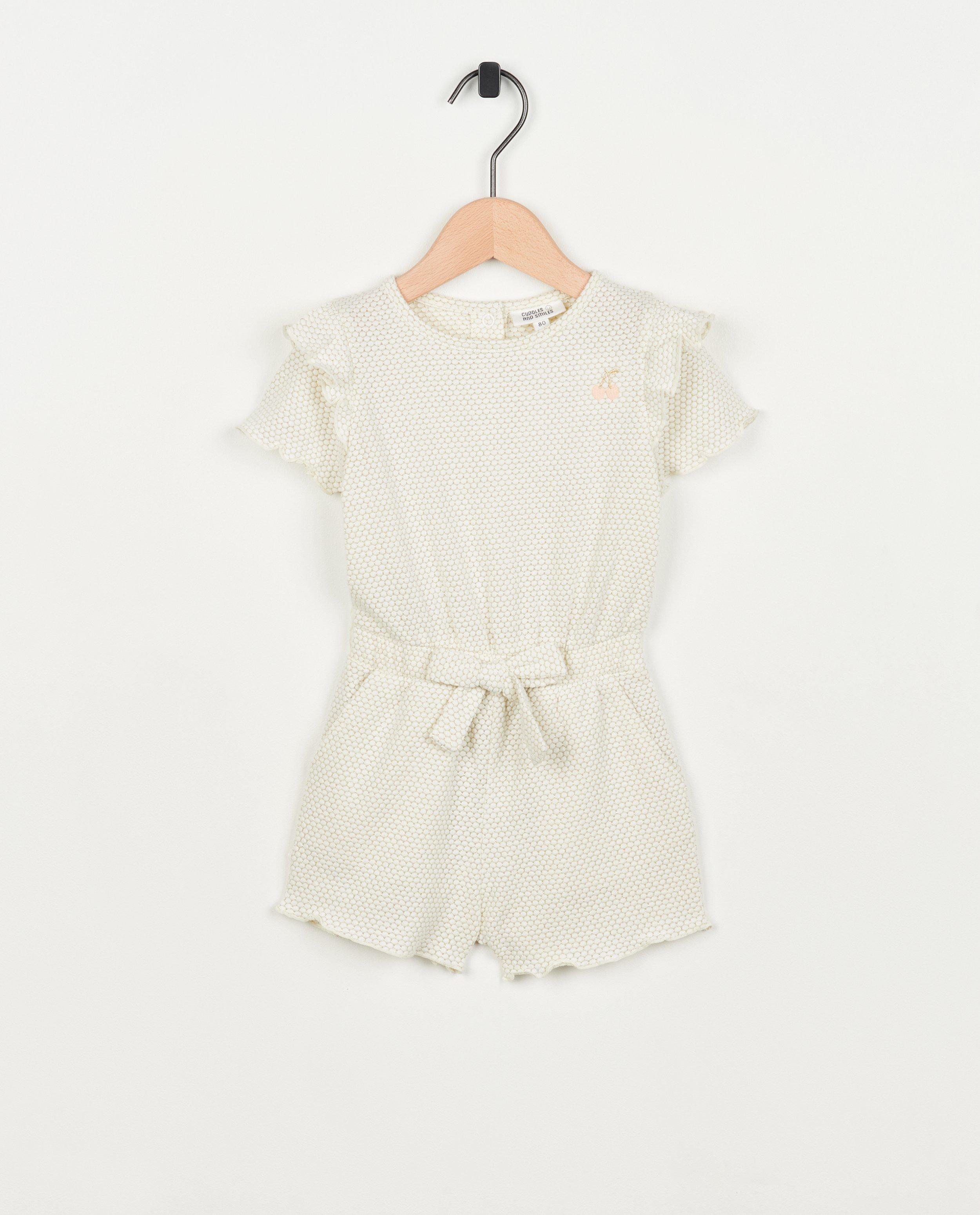 Jumpsuit met glitterpatroon - null - Cuddles and Smiles